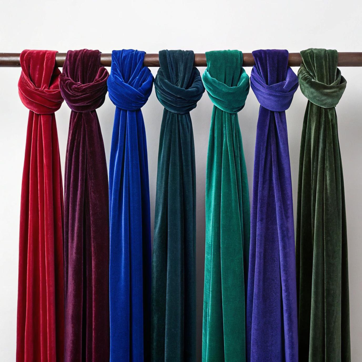 Velvet Scarf - Multiple Colors - Super Soft Scarf