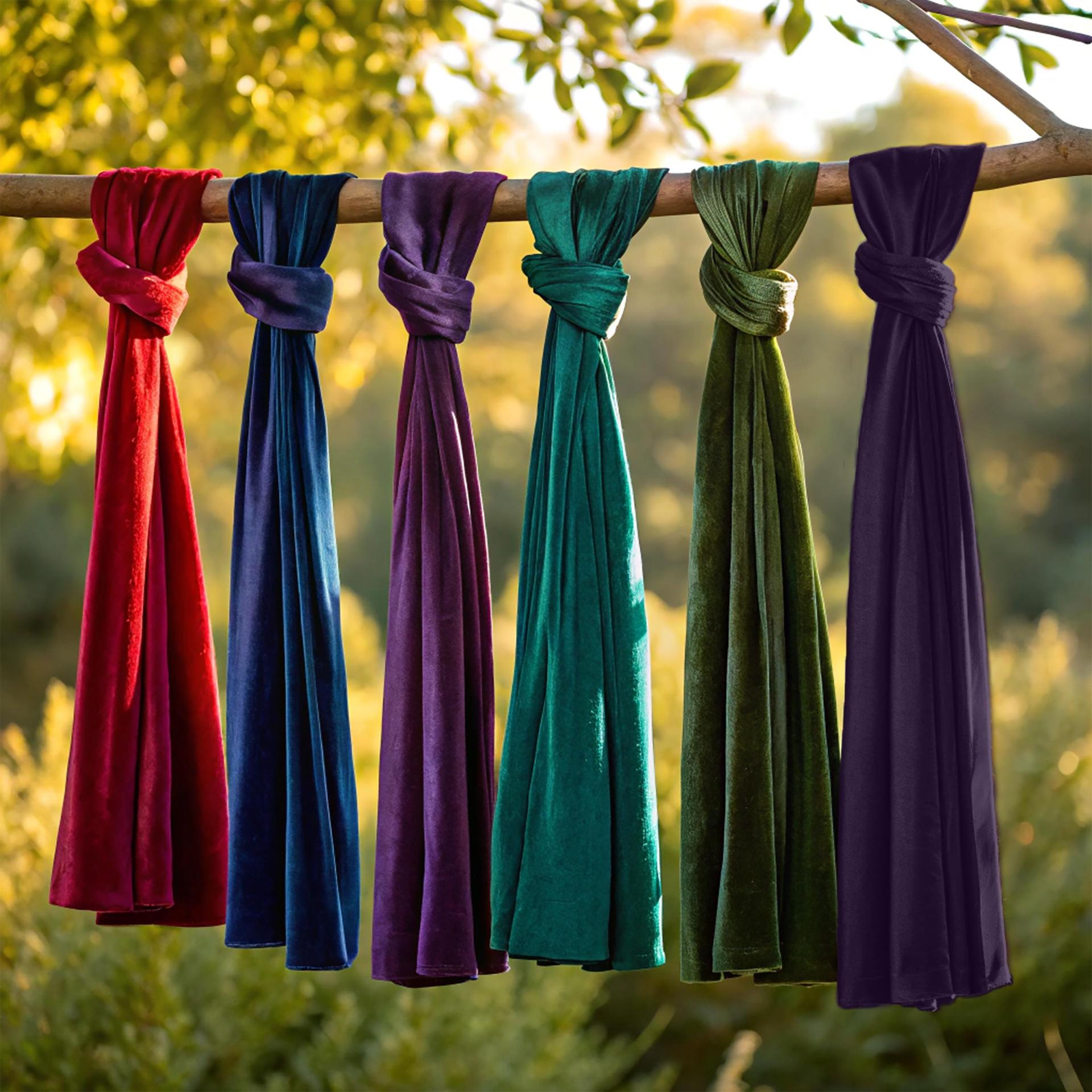 Velvet Scarf - Multiple Colors - Super Soft Scarf