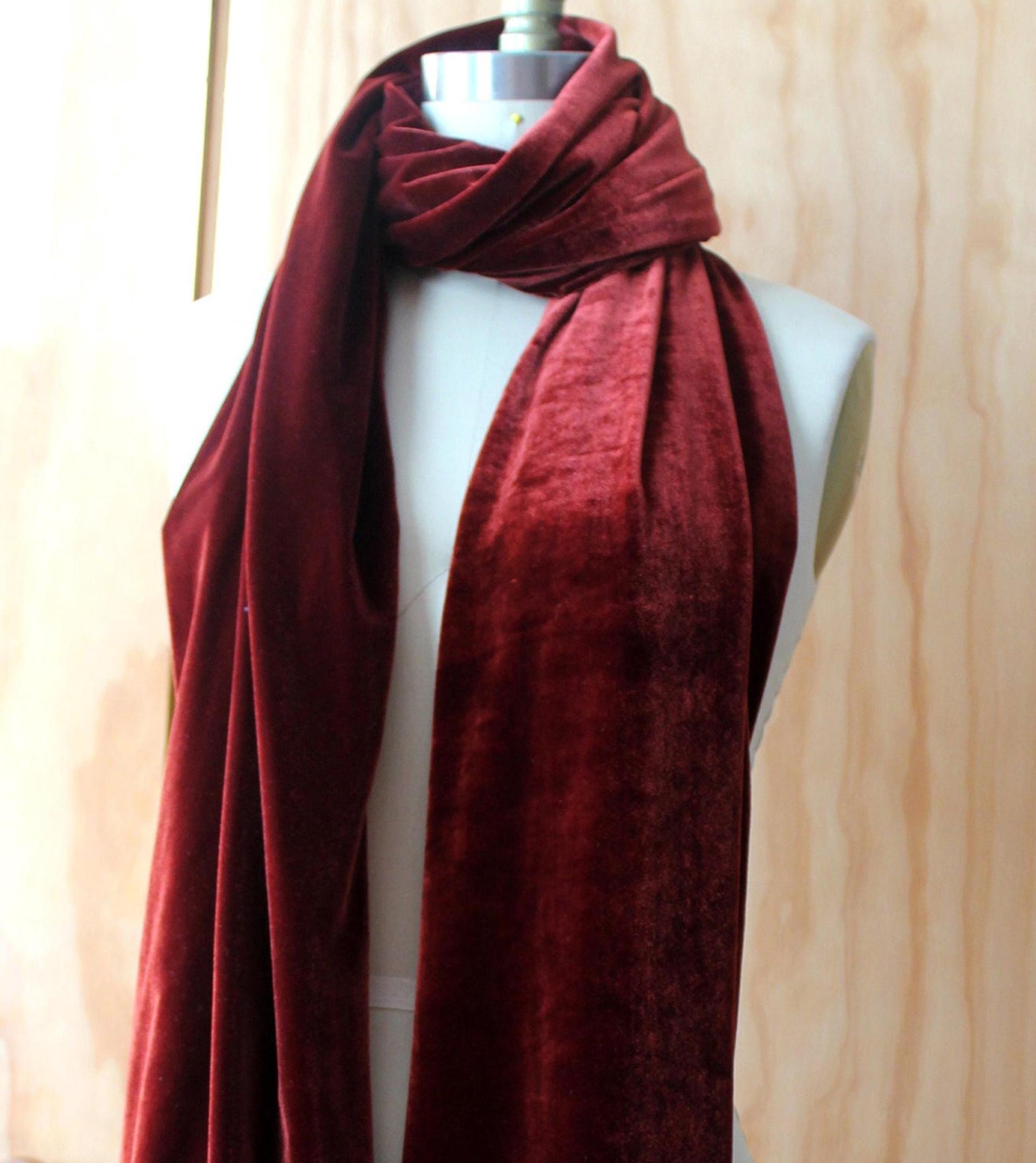 Velvet Scarf - Multiple Colors - Super Soft Scarf