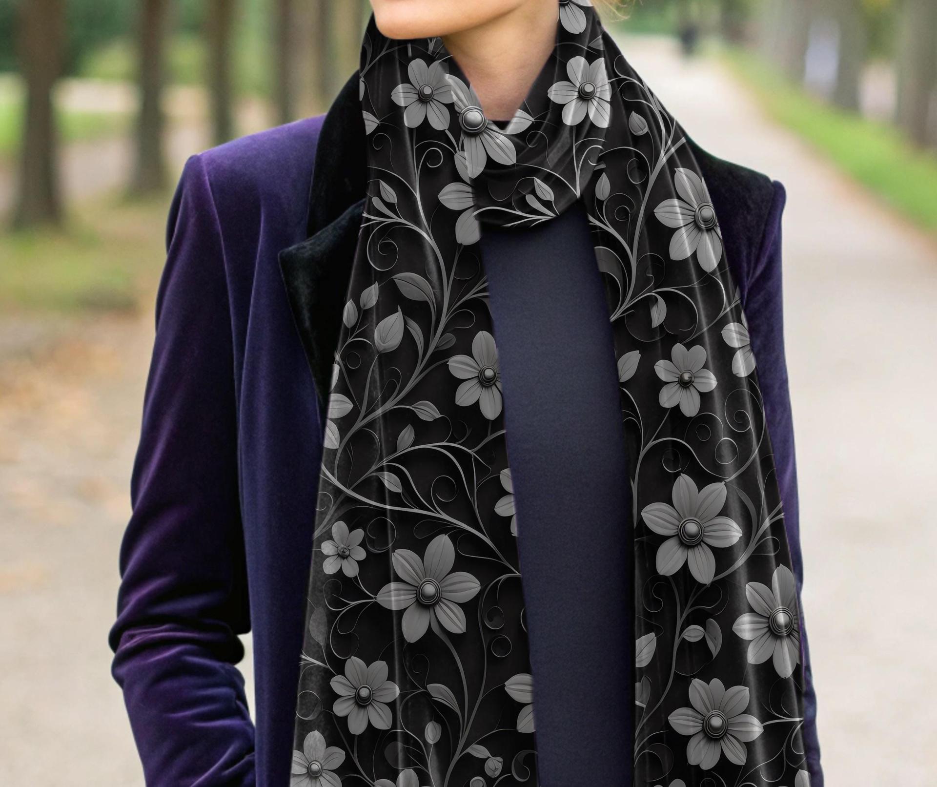 Velvet Scarf - Extra Soft Long Scarf