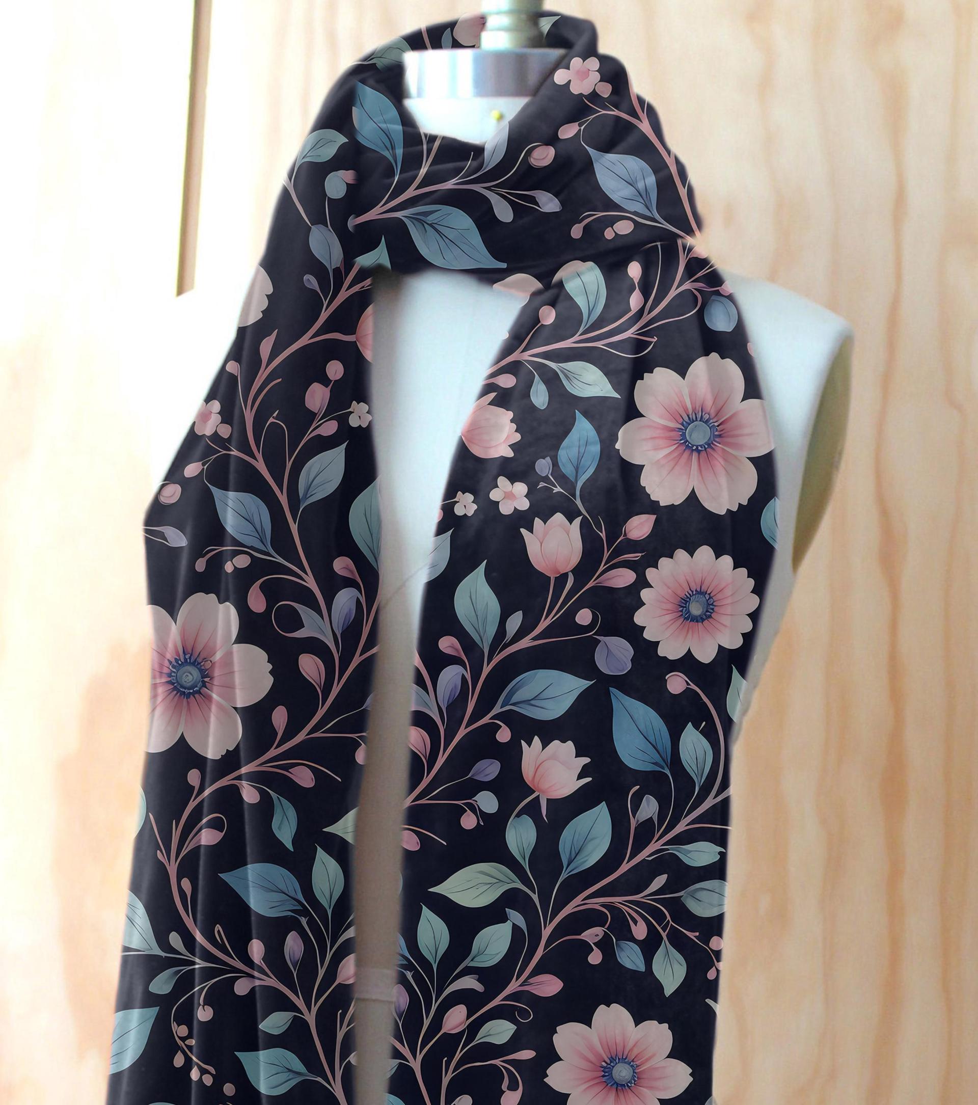 Velvet Scarf - Extra Soft Long Scarf