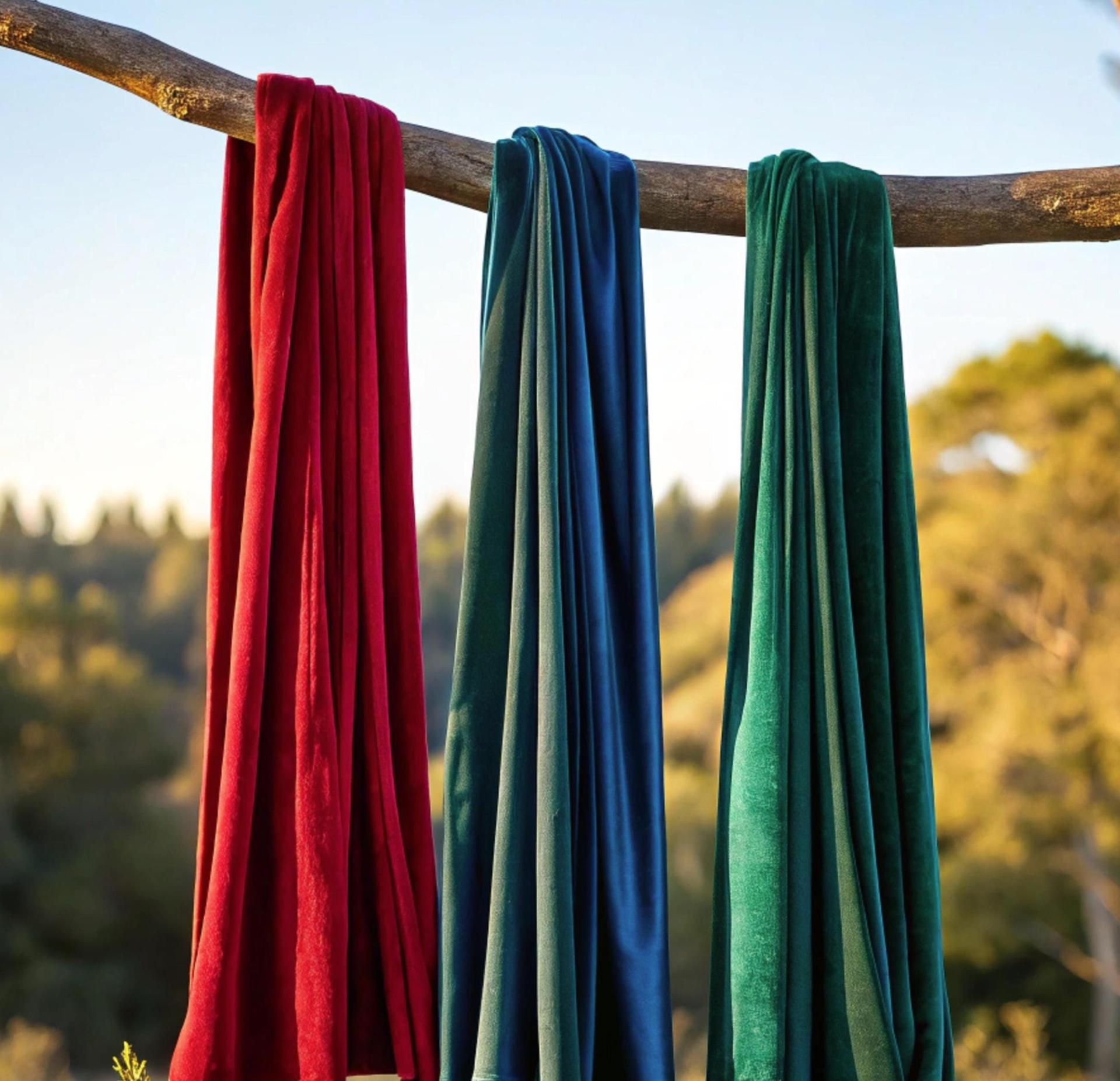 Velvet Scarf - Multiple Colors - Super Soft Scarf