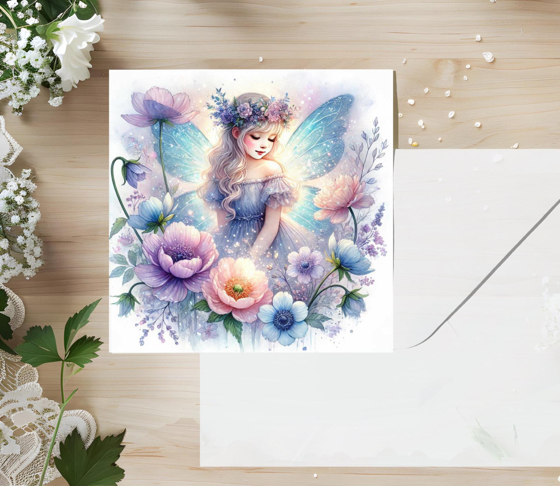 Fairy Greeting Cards, Large and Small Notecards, Birthday, Invitations