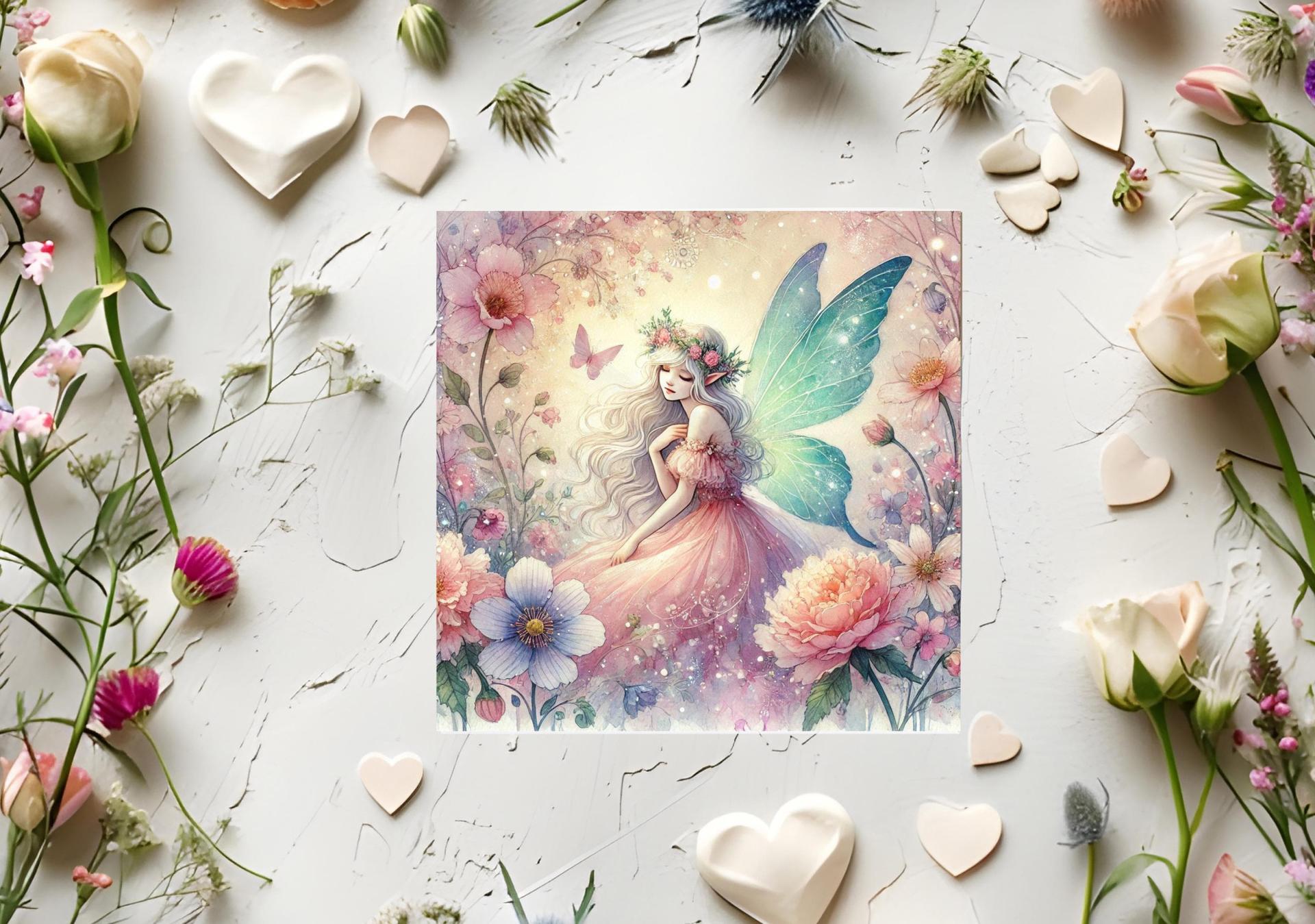 Fairy Greeting Cards, Large and Small Notecards, Birthday, Invitations