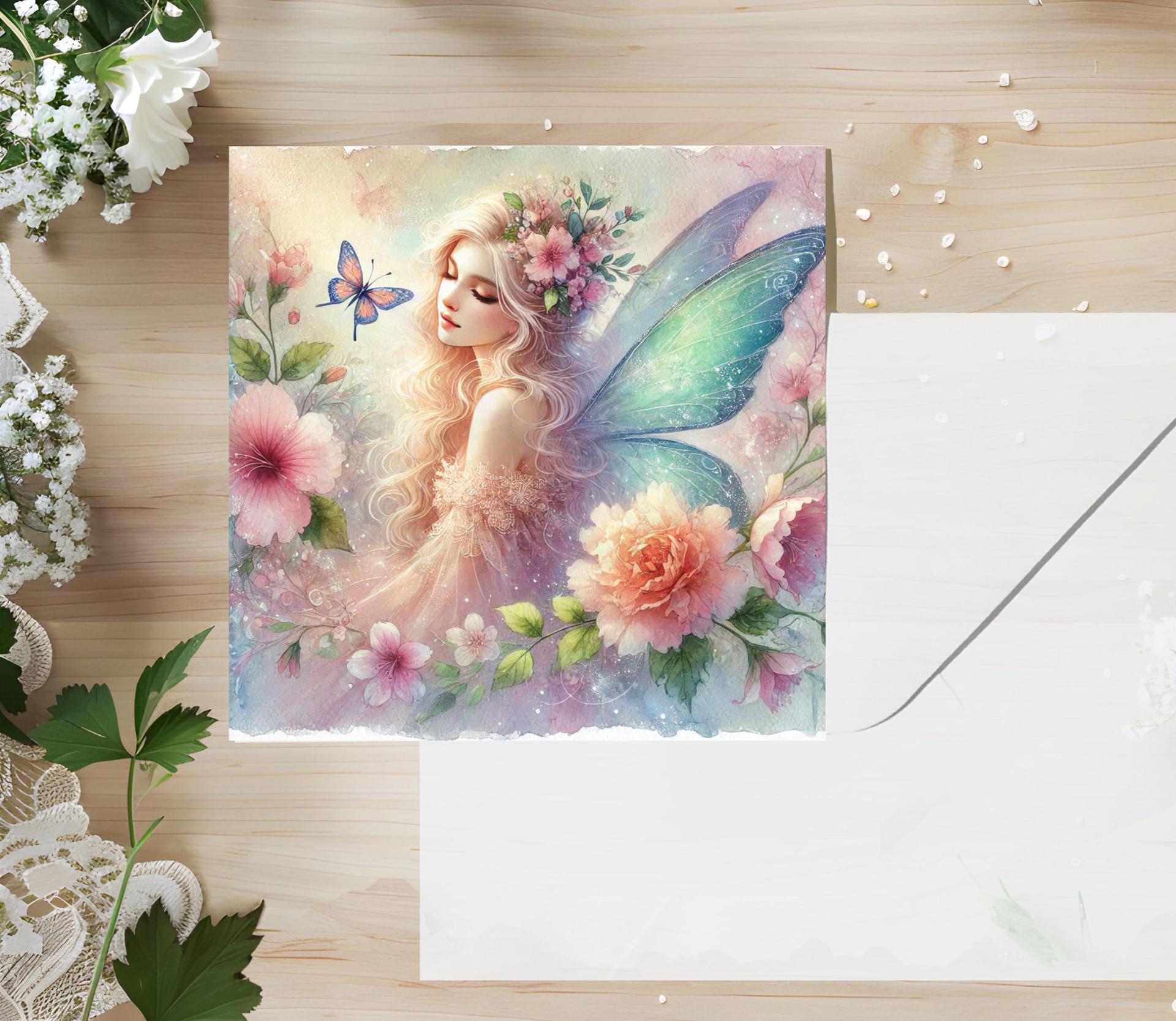 Fairy Greeting Cards, Large and Small Notecards, Birthday, Invitations
