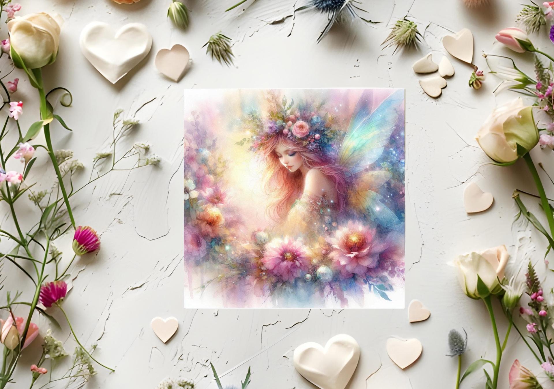 Fairy Greeting Cards, Large and Small Notecards, Birthday, Invitations