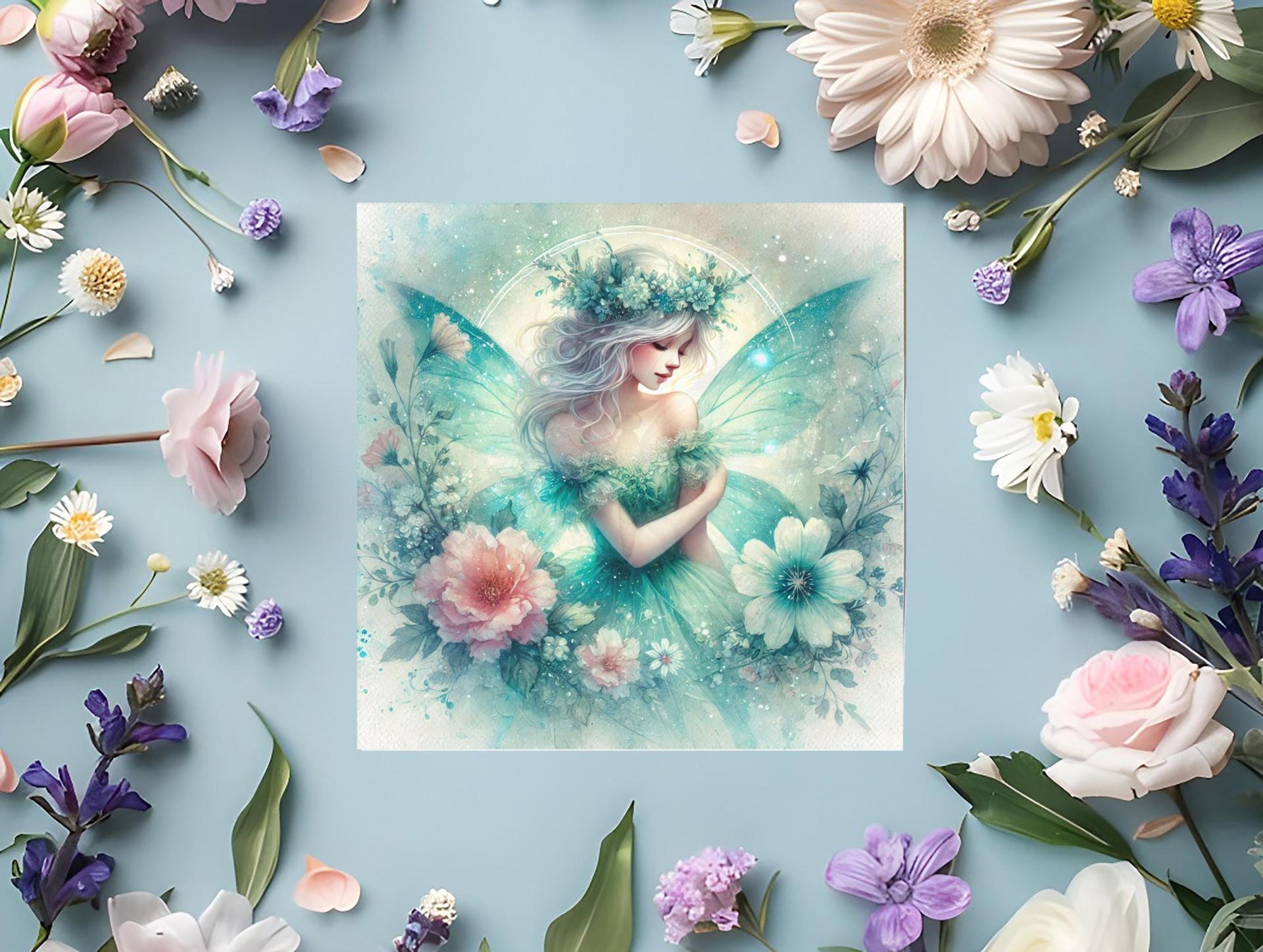 Fairy Greeting Cards, Large and Small Notecards, Birthday, Invitations
