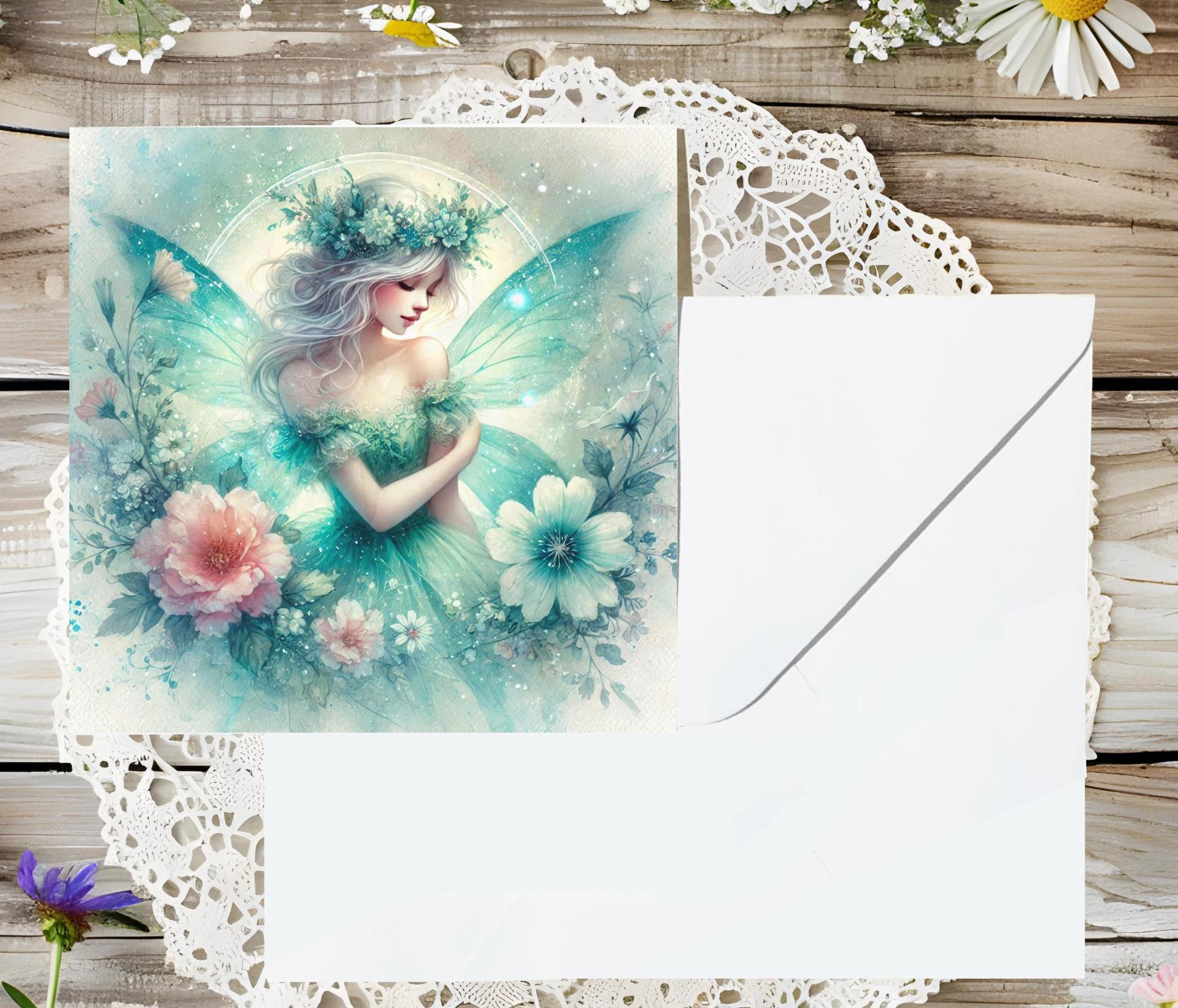 Fairy Greeting Cards, Large and Small Notecards, Birthday, Invitations