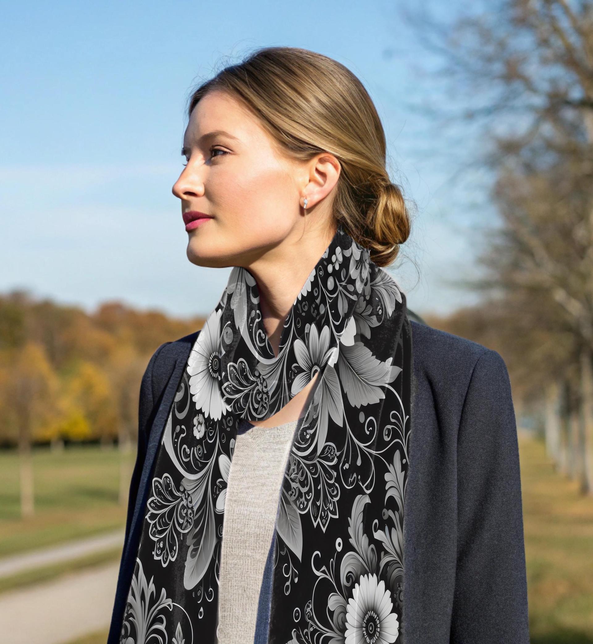 Velvet Scarf - Long Soft Scarf