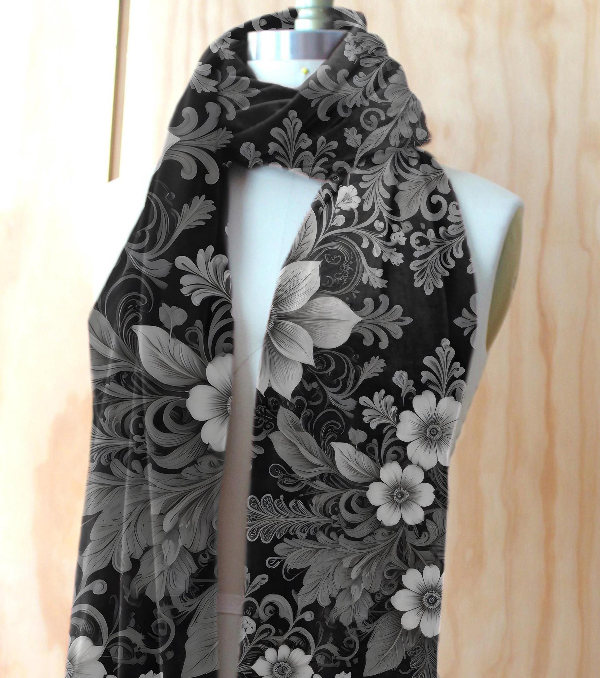 Velvet Scarf - Long Soft Scarf