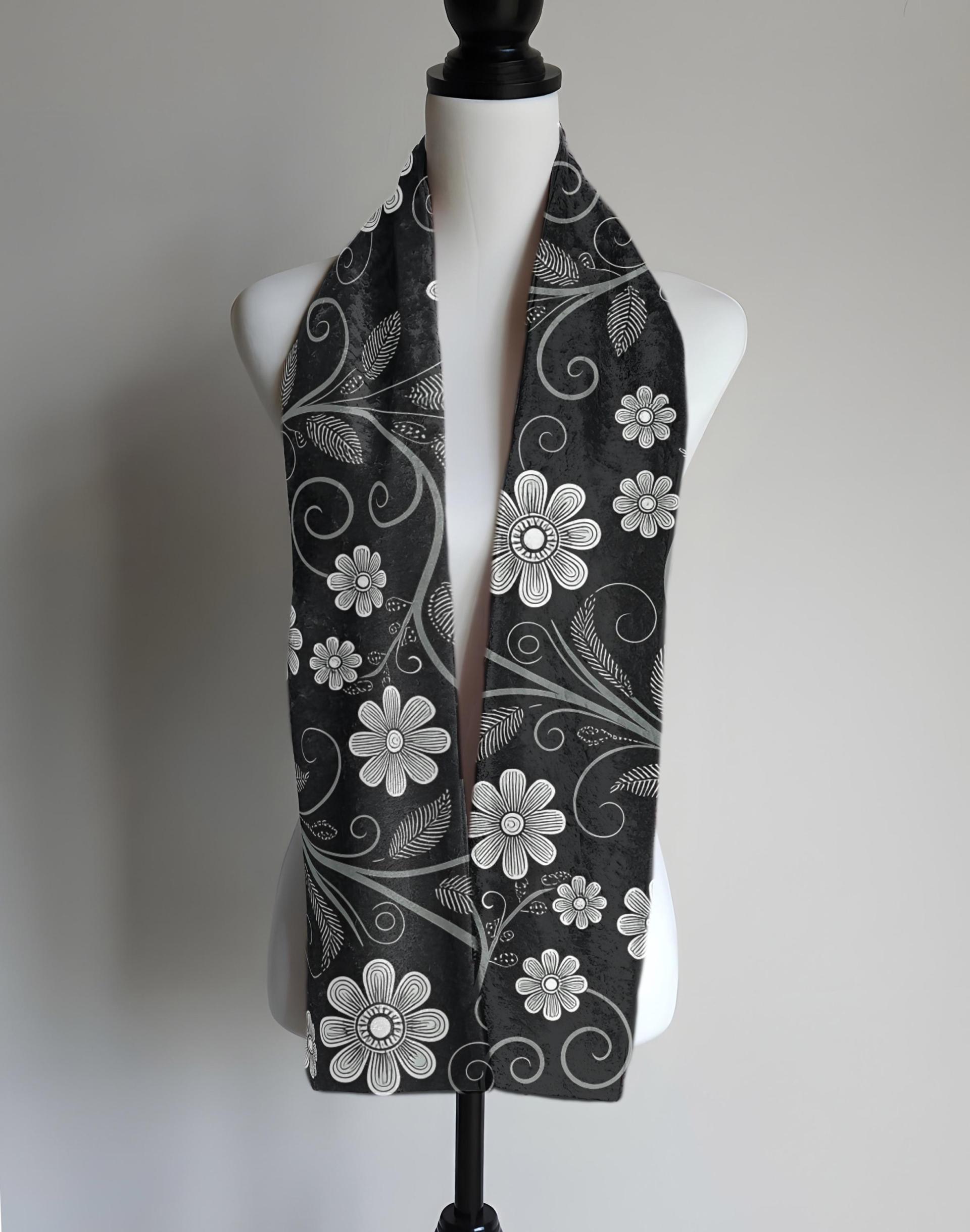 Velvet Scarf - Long Soft Scarf