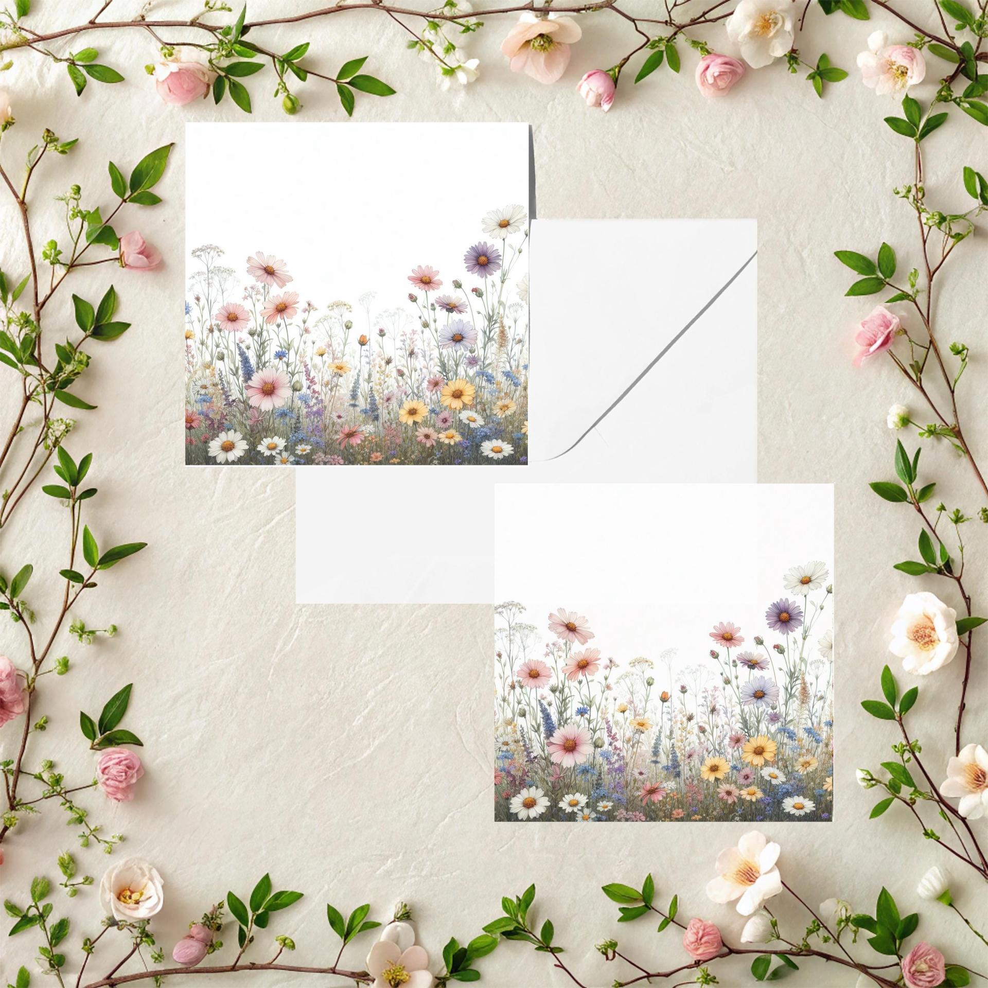 Wildflowers - Single Card or Bulk 10 Pack of Gift Cards