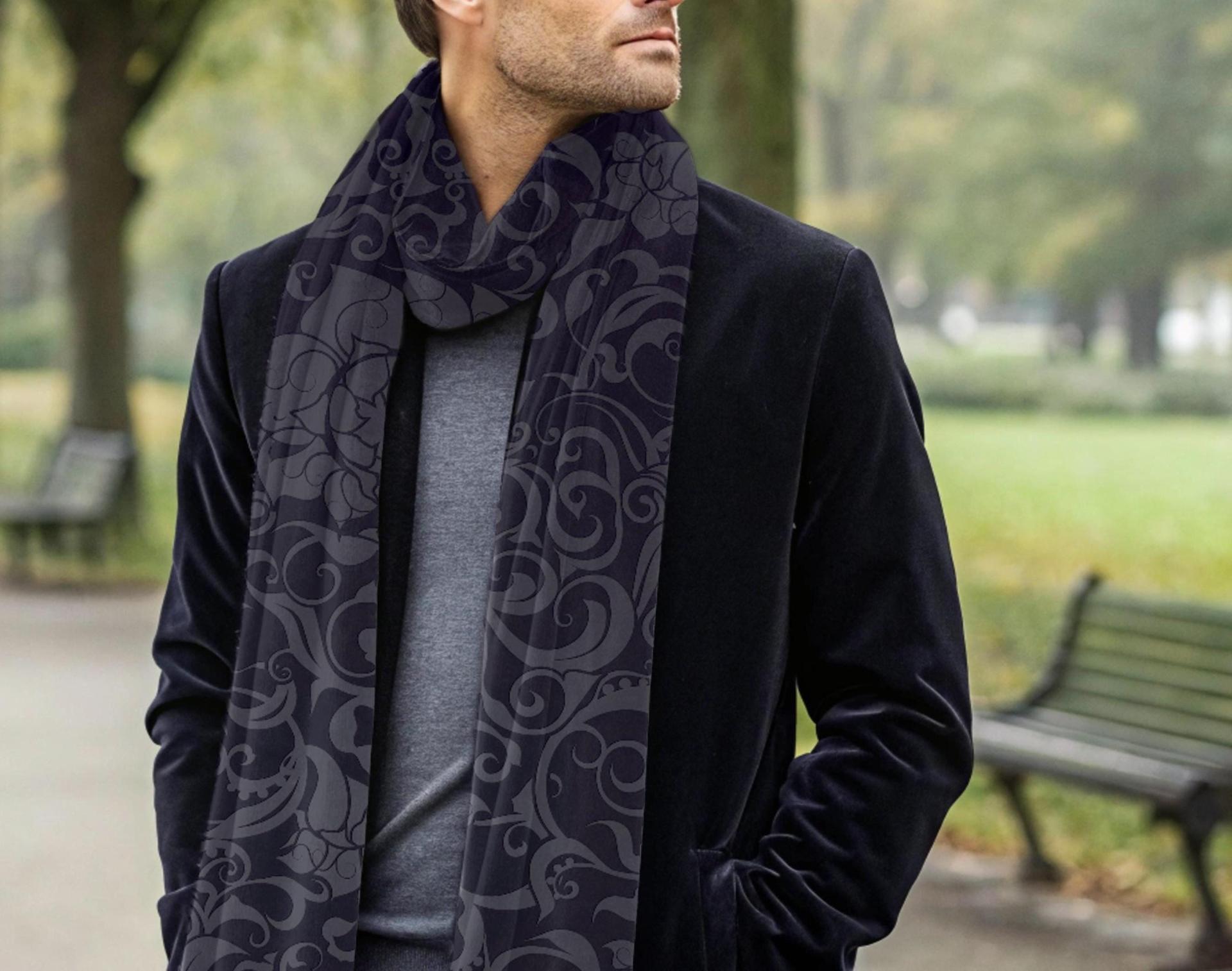 Velvet Scarf - Soft long Scarf, Multiple colors