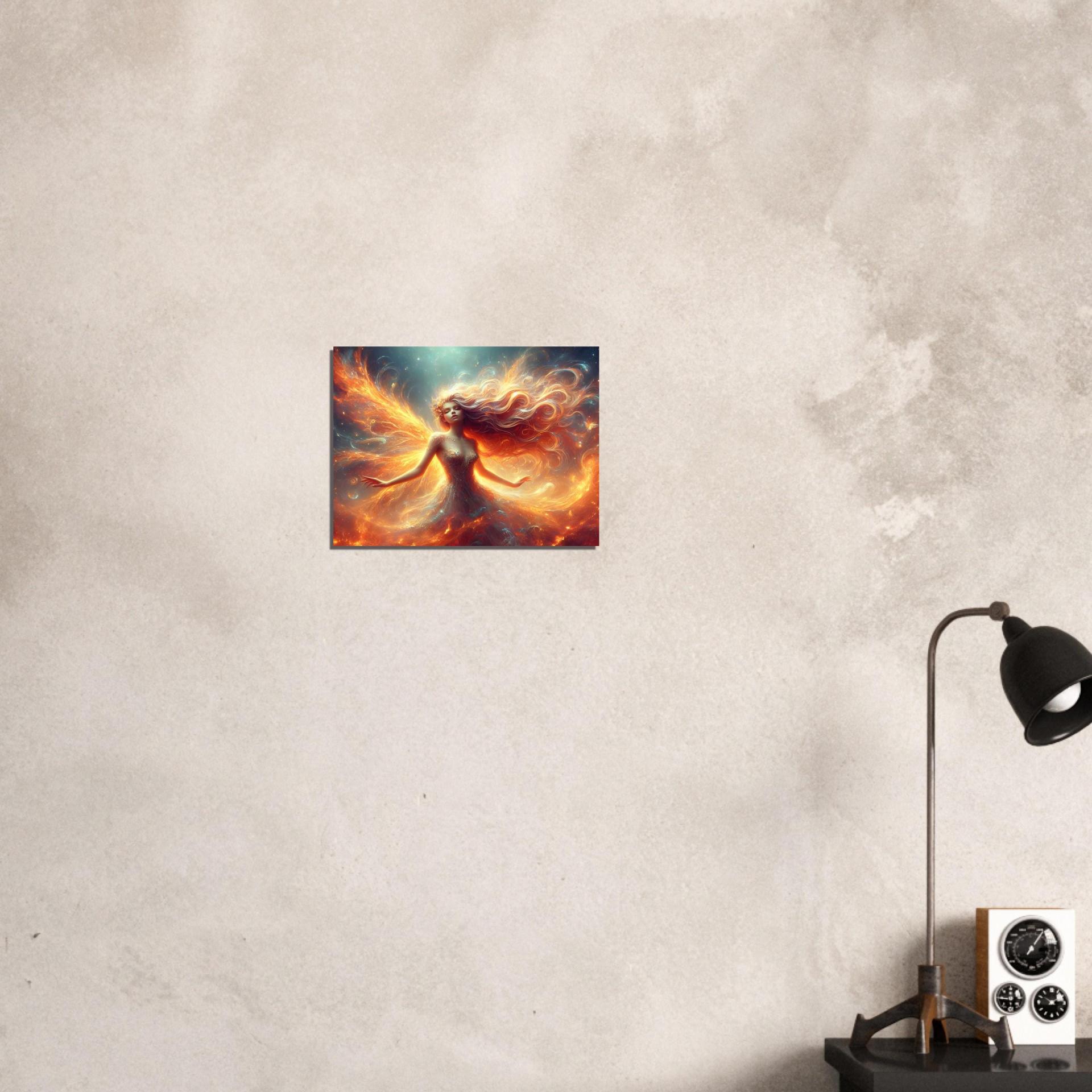Print on Canvas, Fire Fairy, Ready to Hang