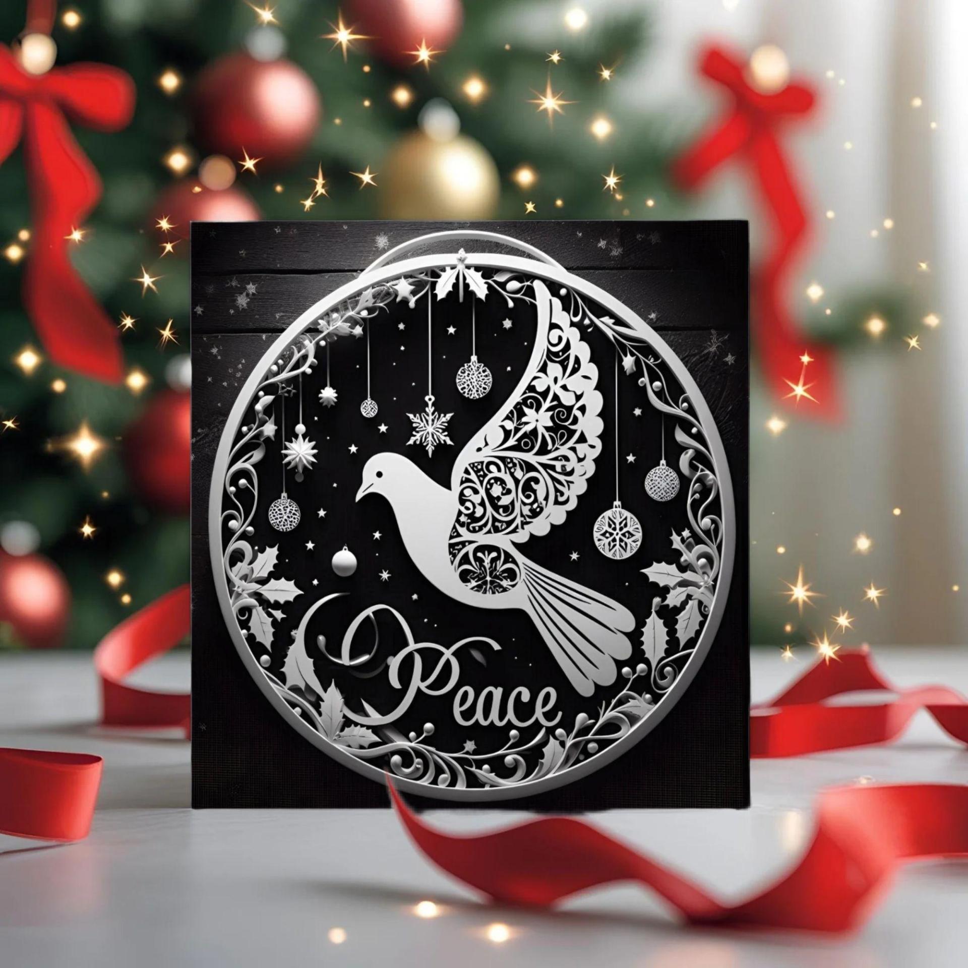 Dove of Peace - Christmas Card - Bulk Pack of Christmas Greeting Cards