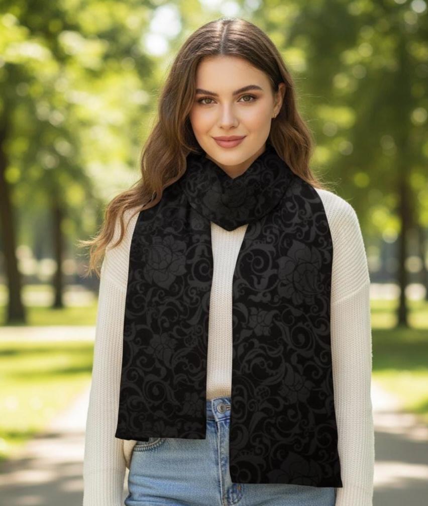 Velvet Scarf - Soft long Scarf, Multiple colors