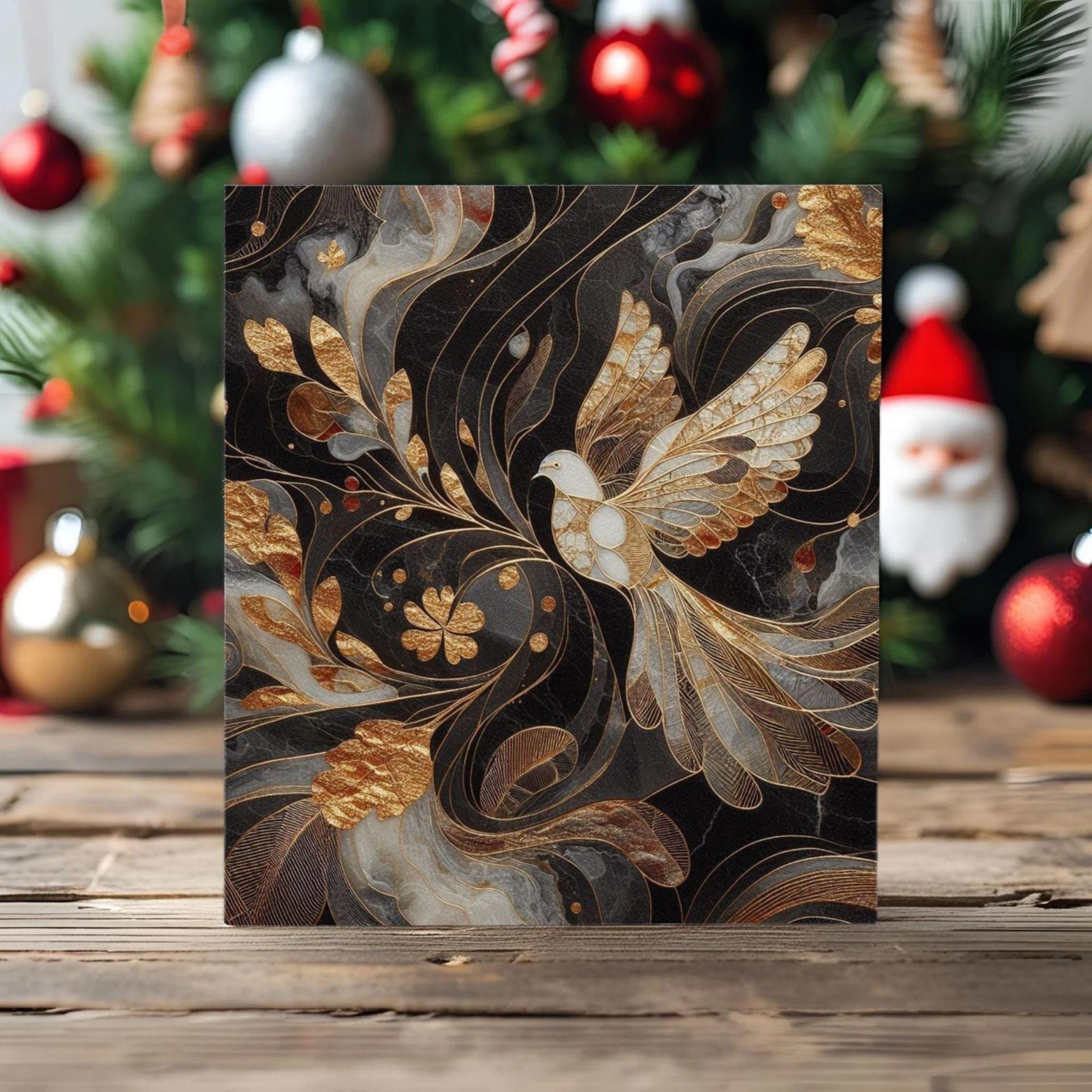 Dove of Peace - Christmas Card - Single or Bulk Pack of Christmas Greeting Cards