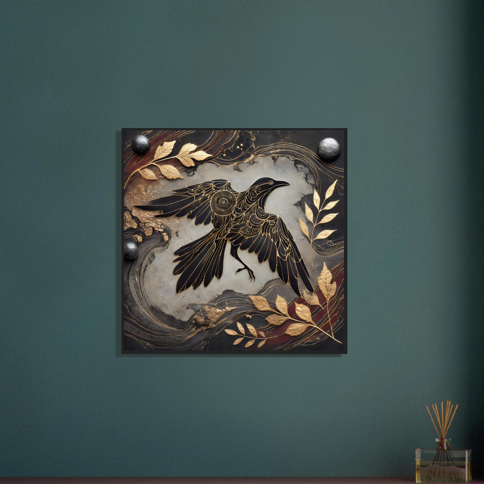 Raven Print - Framed or Unframed - Original Art - Print on Paper