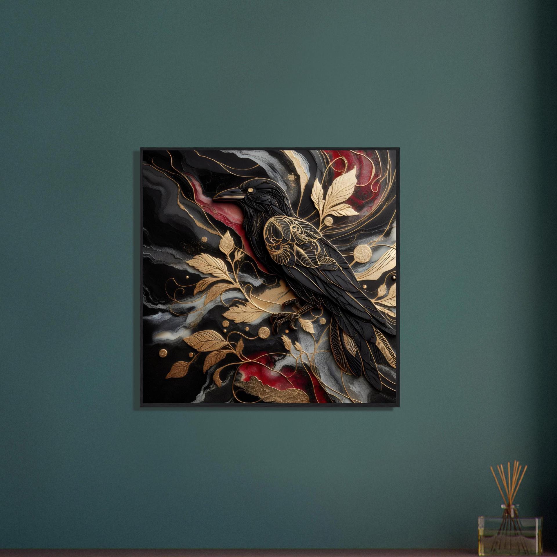 Raven Print - Framed or Unframed - Original Art - Print on Paper