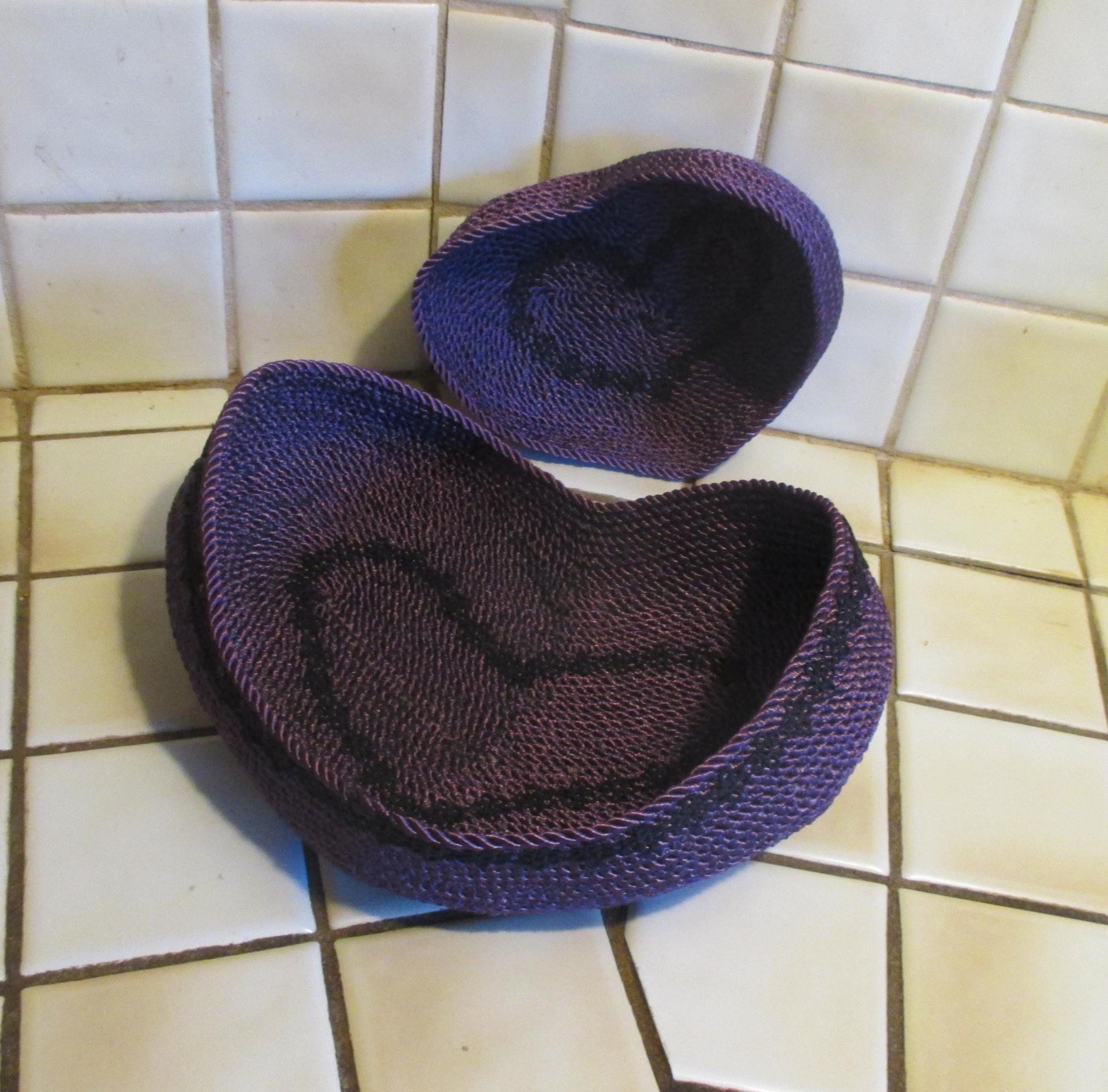 Rope Bowls,  Handmade Heart Shape Rope Bowls