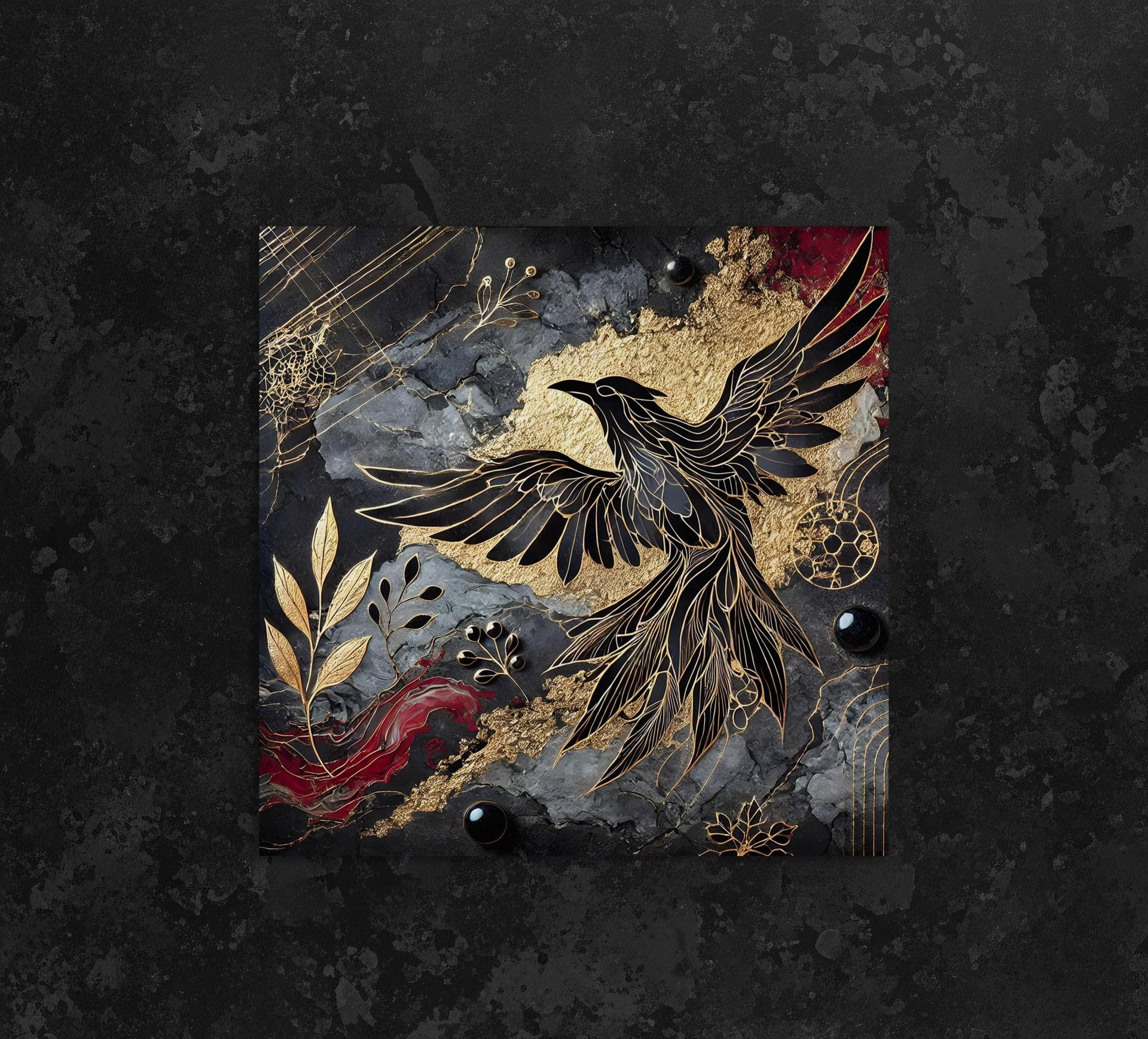 Raven - Large Cards, Notecards, Birthday, Invites