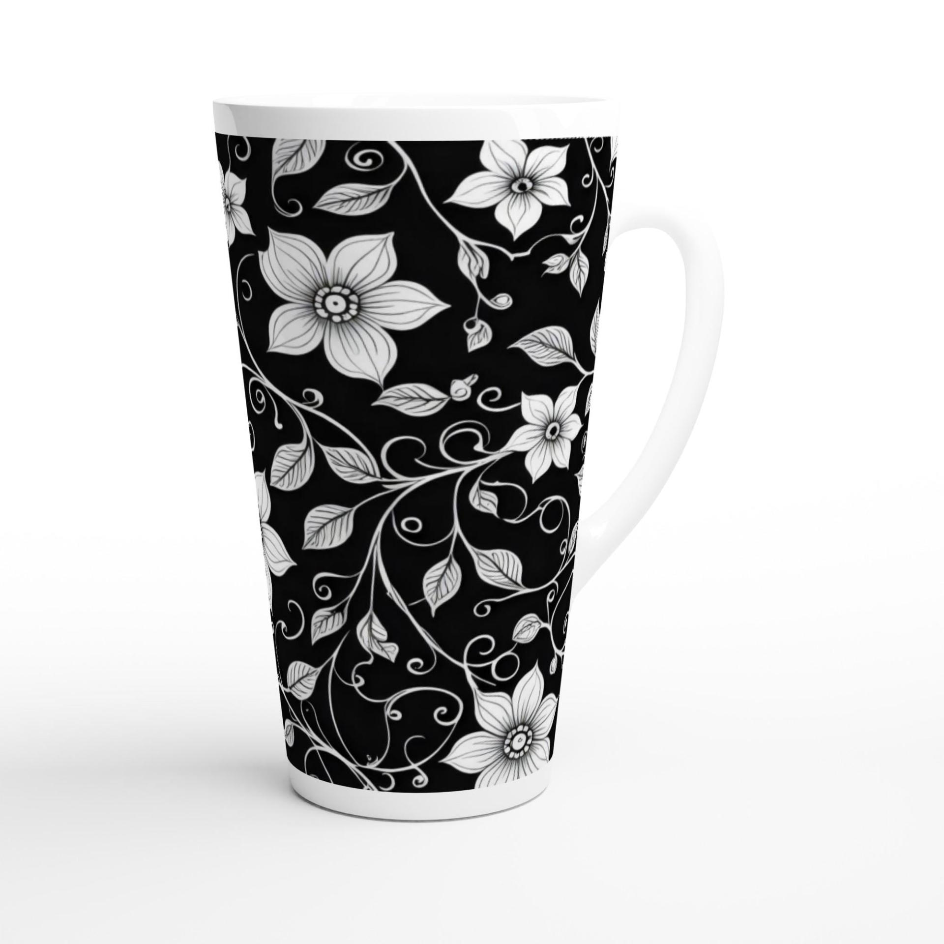 Latte 17oz Ceramic Mug - Coffee or Tea Cup, Extra Tall