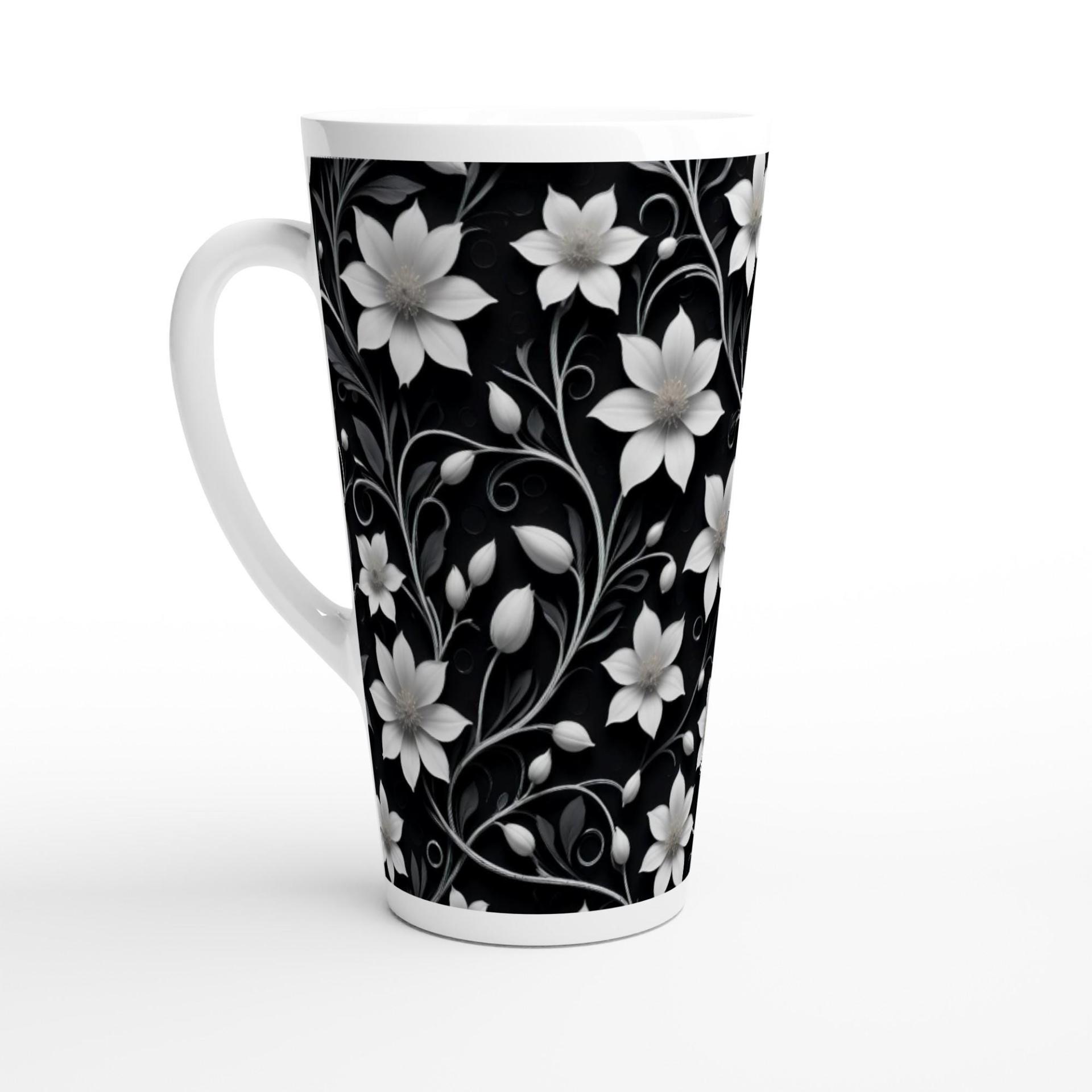 Latte 17oz Ceramic Mug - Coffee or Tea Cup, Extra Tall