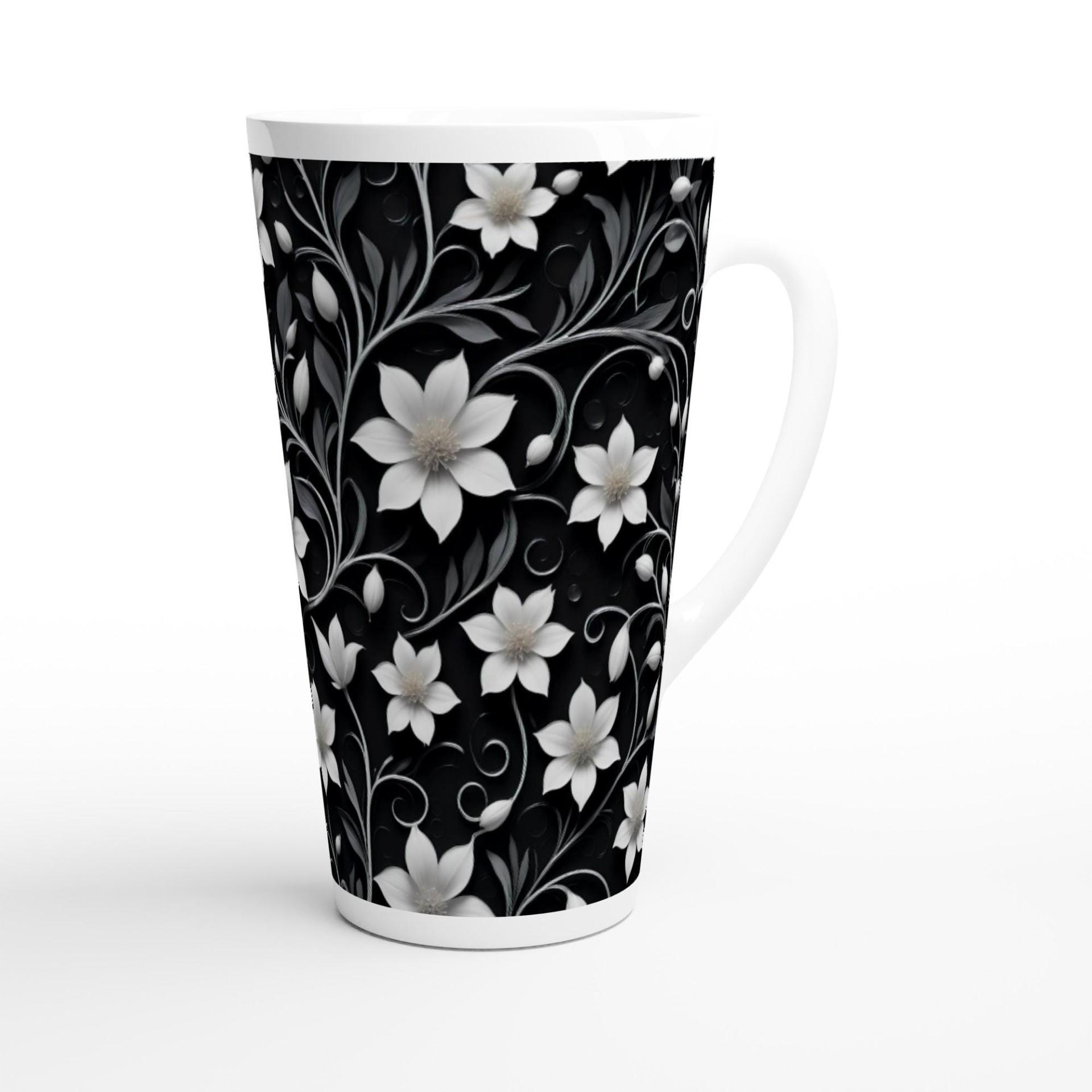 Latte 17oz Ceramic Mug - Coffee or Tea Cup, Extra Tall