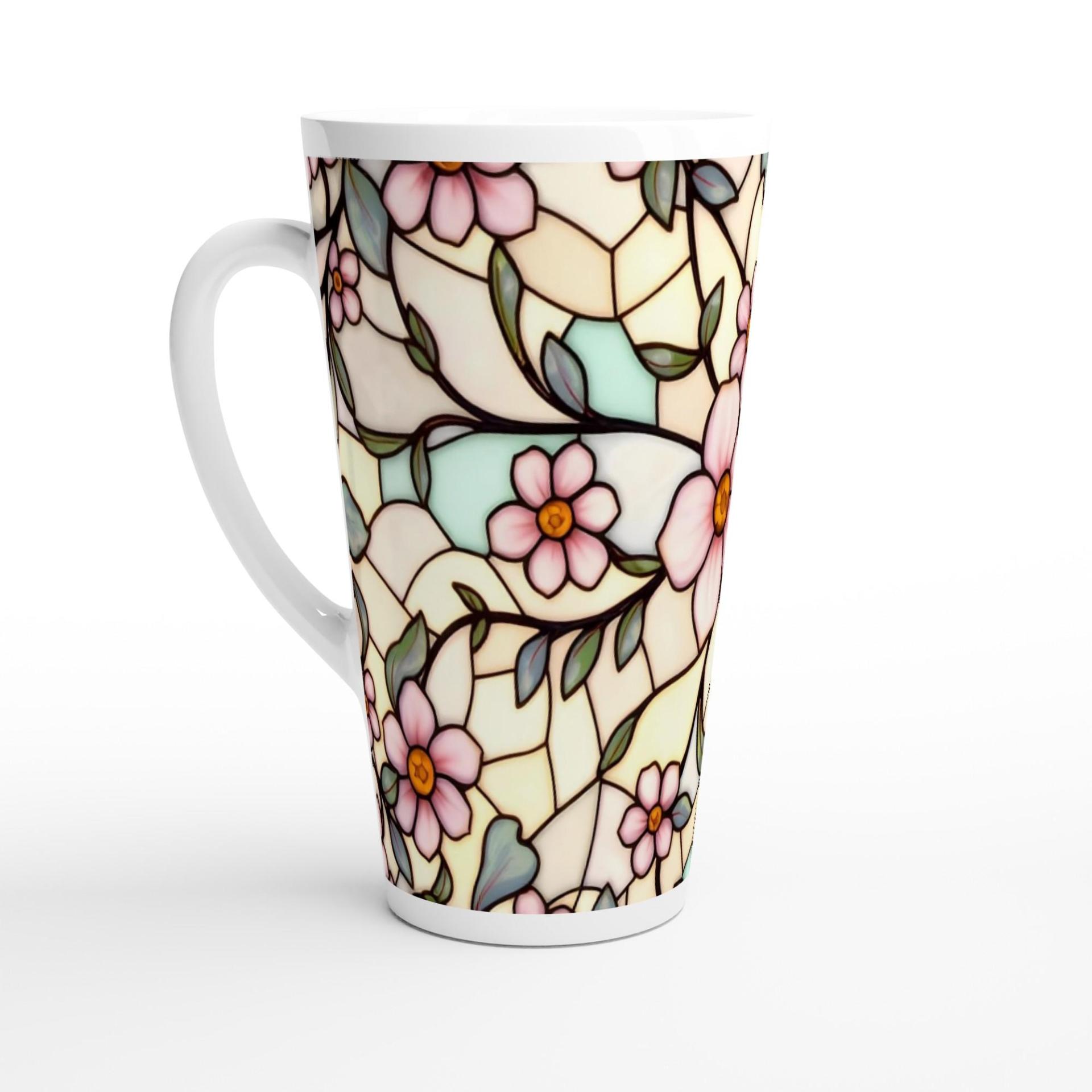 Latte 17oz Ceramic Mug - Coffee or Tea Cup, Extra Tall