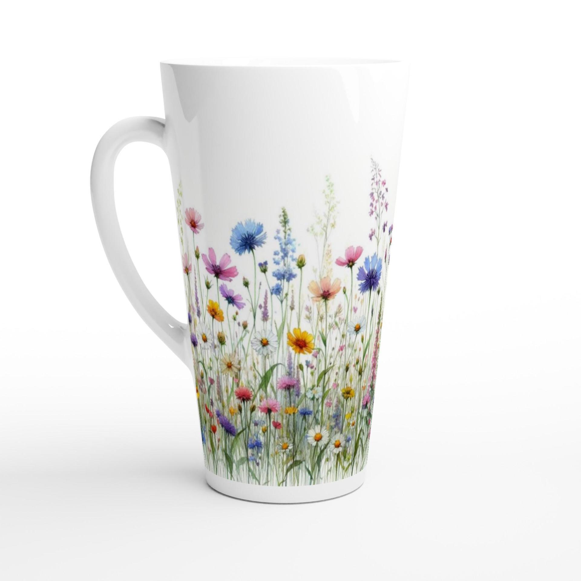 Latte 17oz Ceramic Mug - Coffee or Tea Cup, Extra Tall