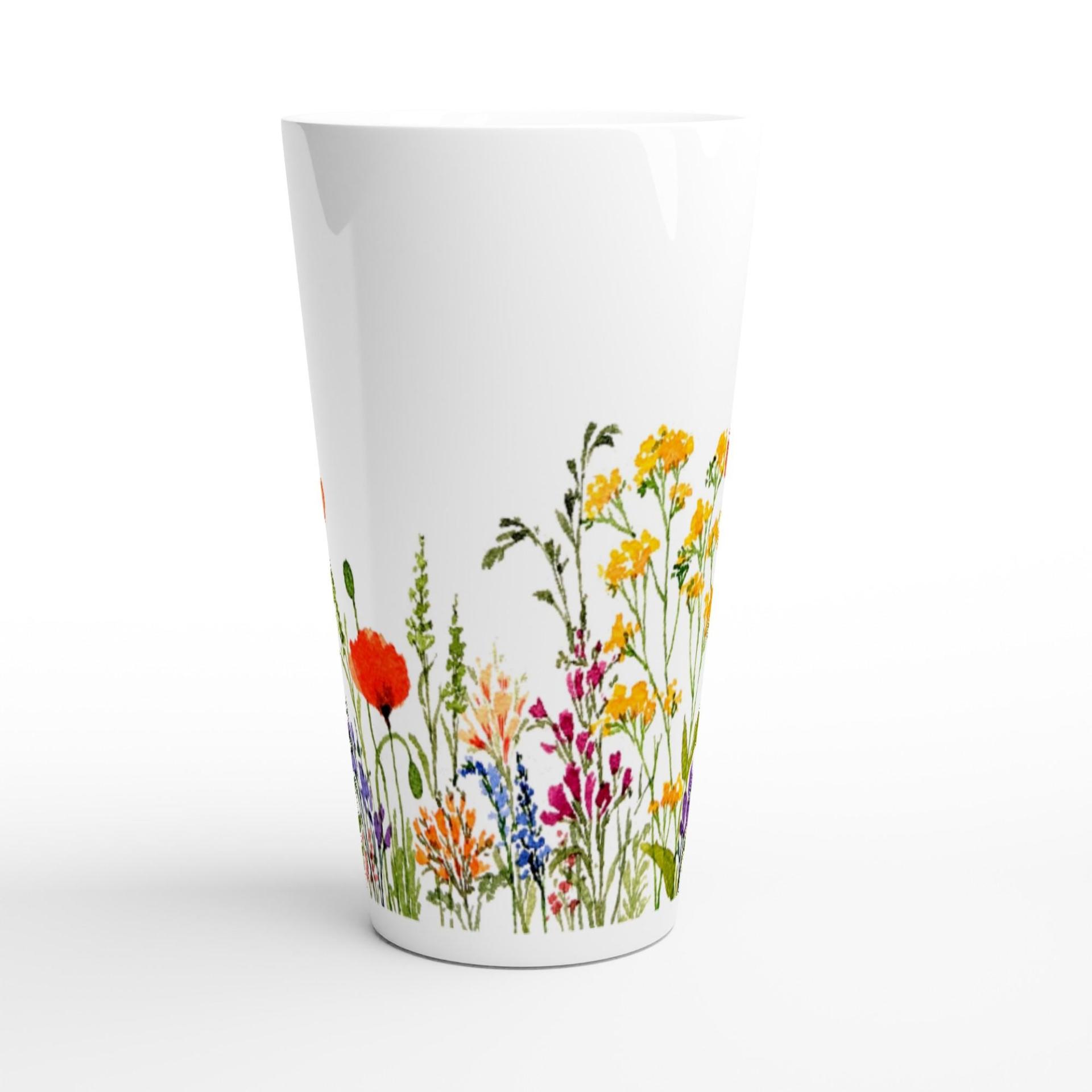 Latte 17oz Ceramic Mug - Coffee or Tea Cup, Extra Tall
