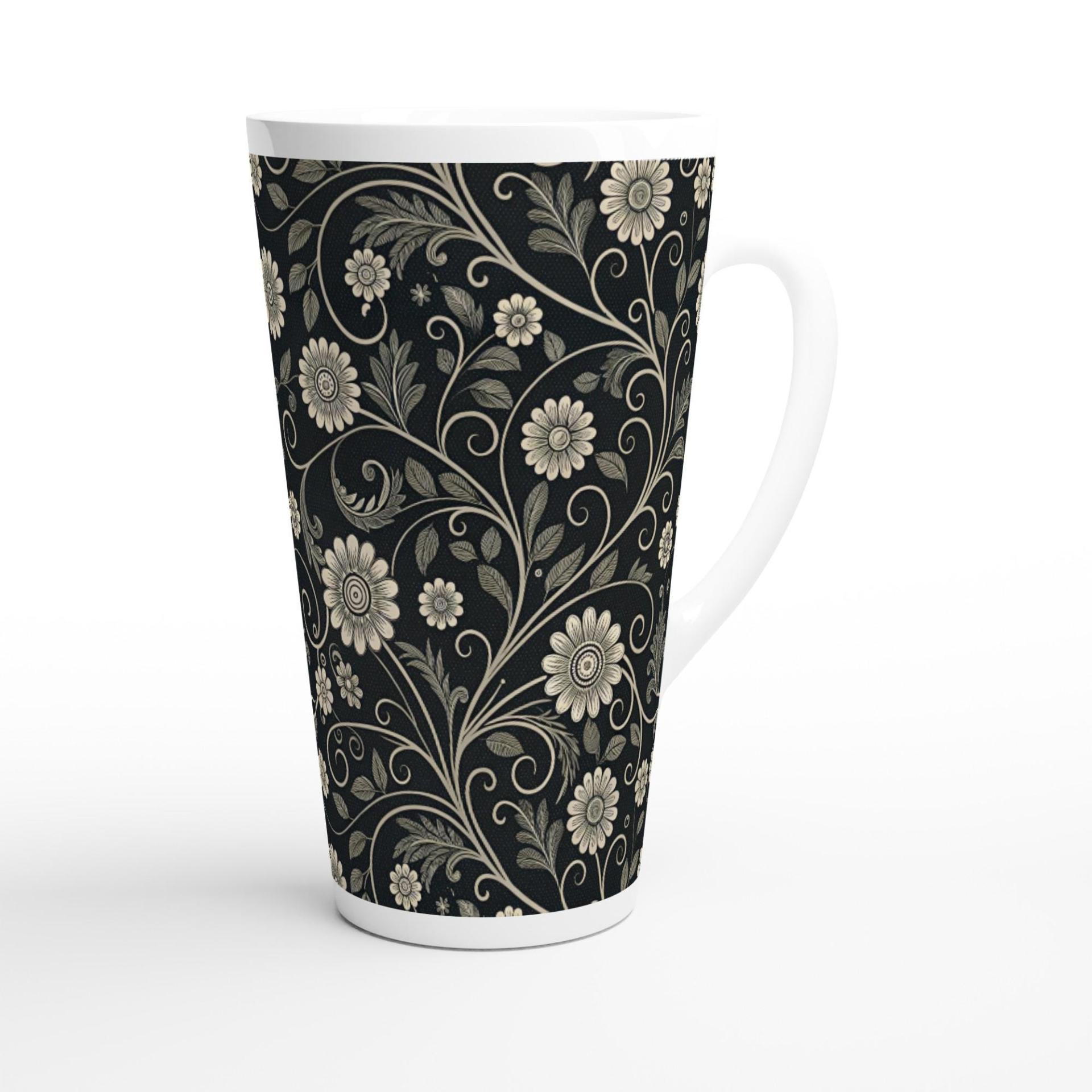 Latte 17oz Ceramic Mug - Coffee or Tea Cup, Extra Tall