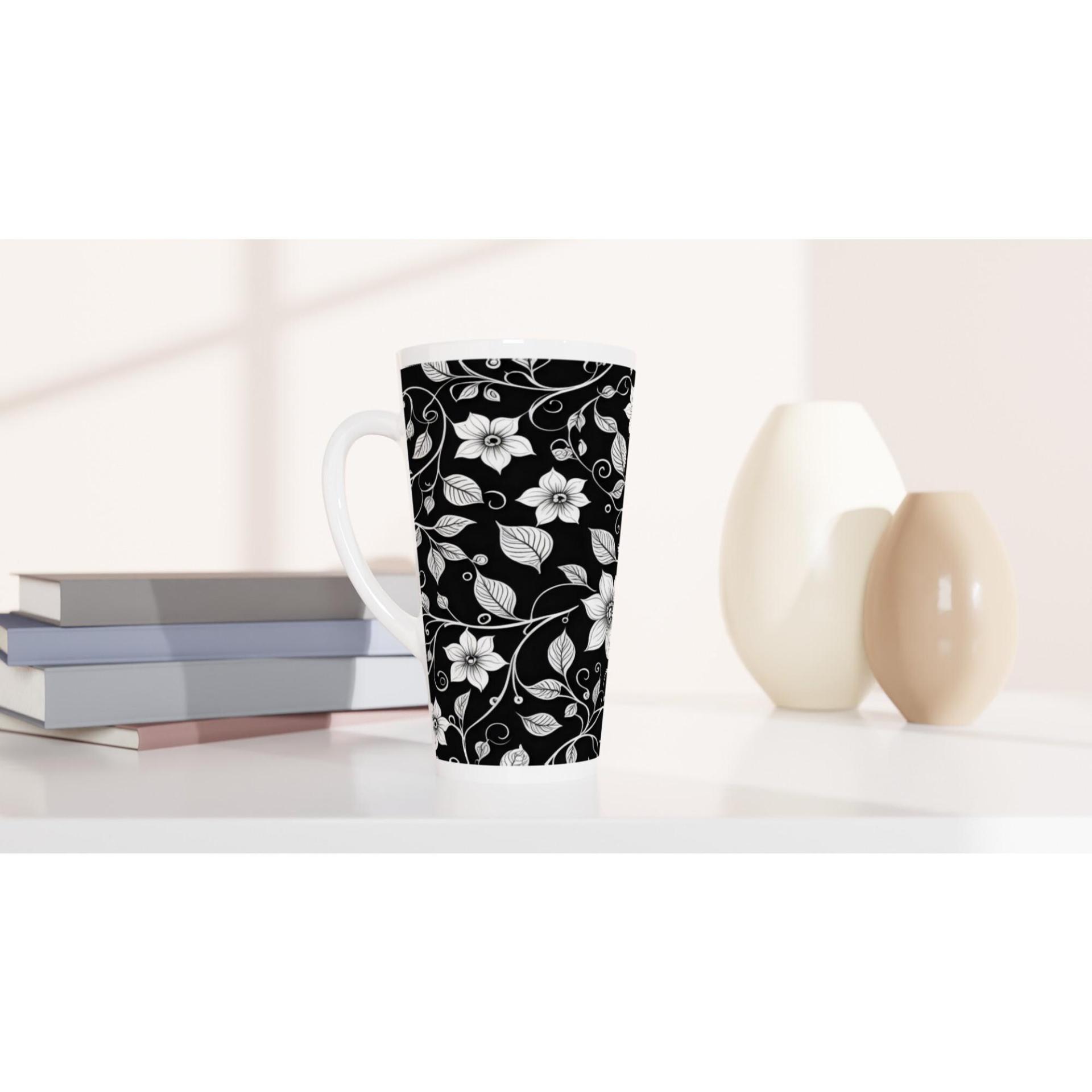 Latte 17oz Ceramic Mug - Coffee or Tea Cup, Extra Tall