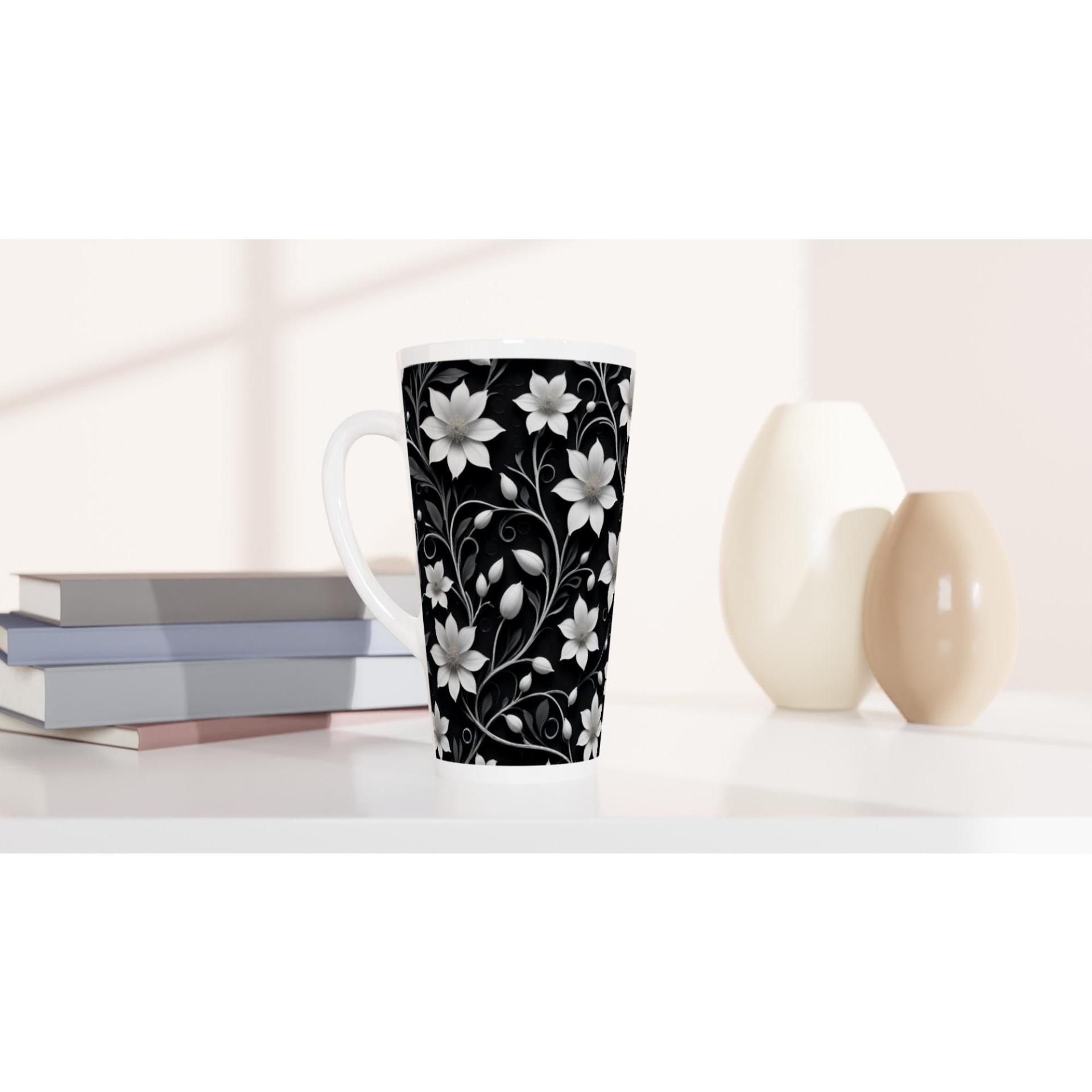 Latte 17oz Ceramic Mug - Coffee or Tea Cup, Extra Tall