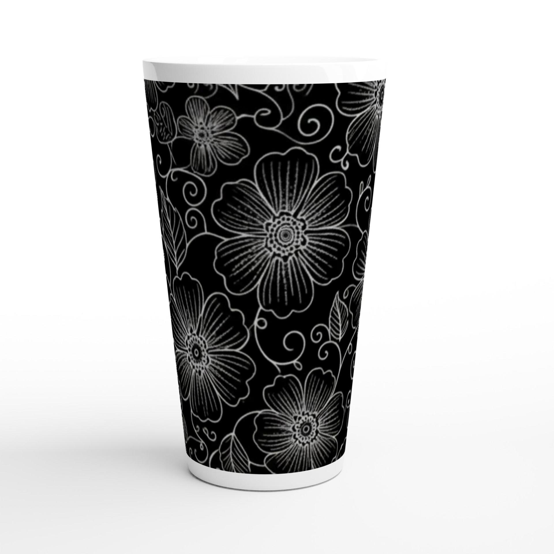 Latte 17oz Ceramic Mug - Coffee or Tea Cup, Extra Tall