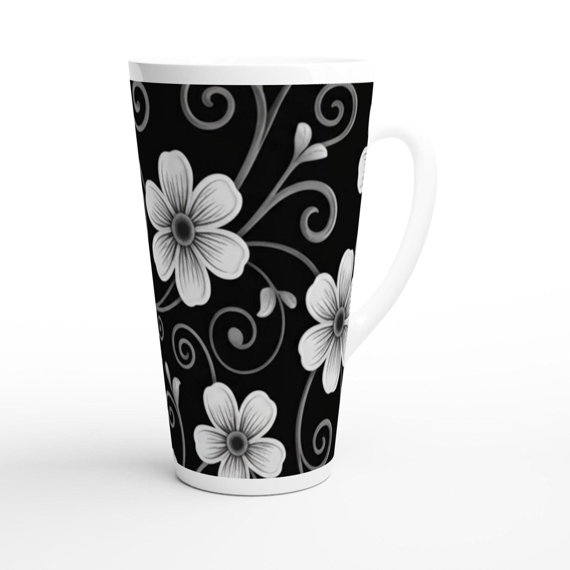 Latte 17oz Ceramic Mug - Coffee or Tea Cup, Extra Tall