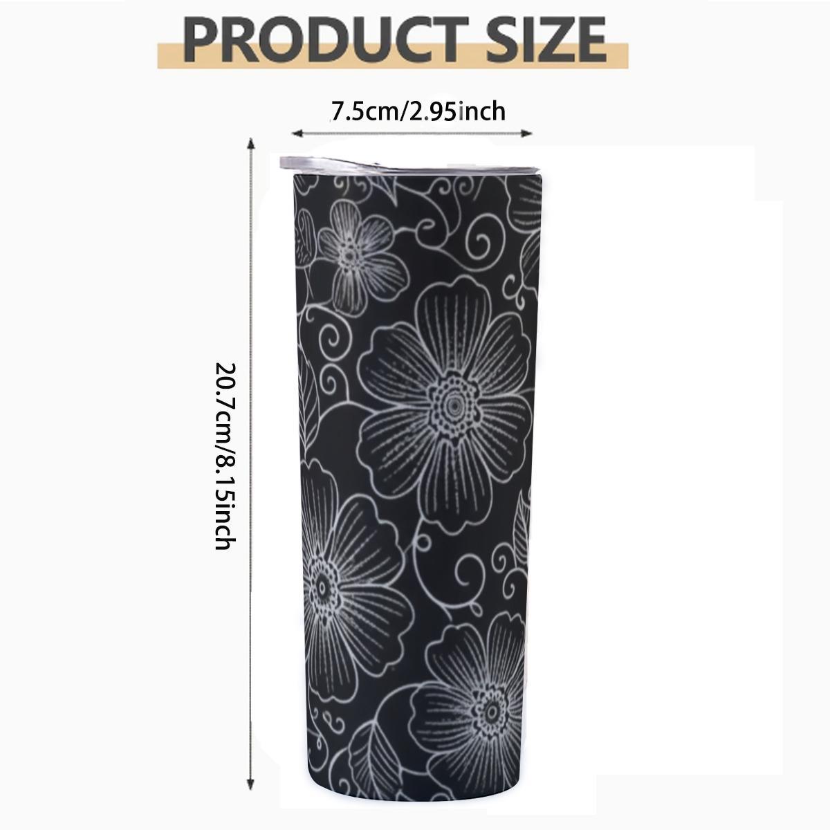 Xlarge Skinny Tumbler, 30oz and 20 oz Stainless Steel Insulated Travel Mug