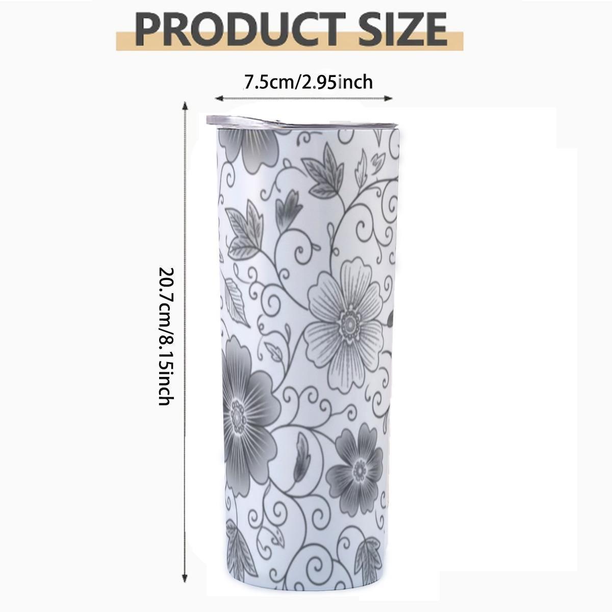 Xlarge Skinny Tumbler, 30oz and 20 oz Stainless Steel Insulated Travel Mug