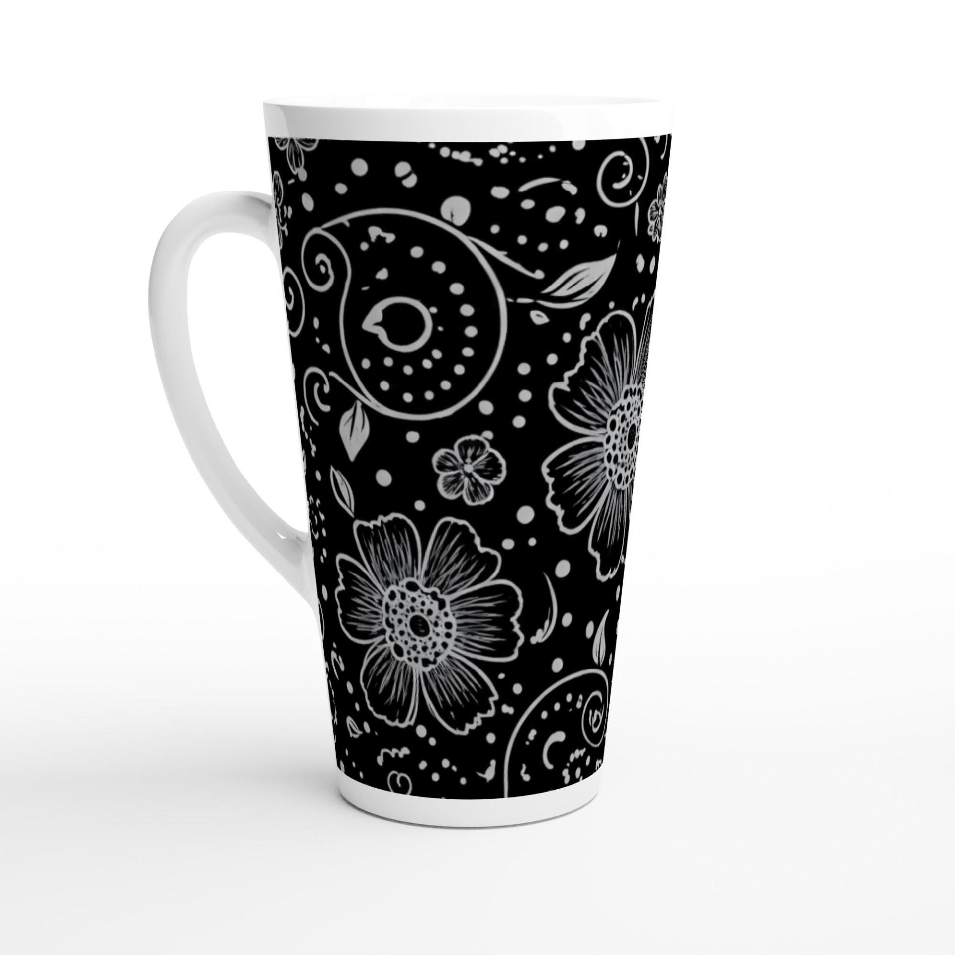 Latte 17oz Ceramic Mug - Coffee or Tea Cup, Extra Tall