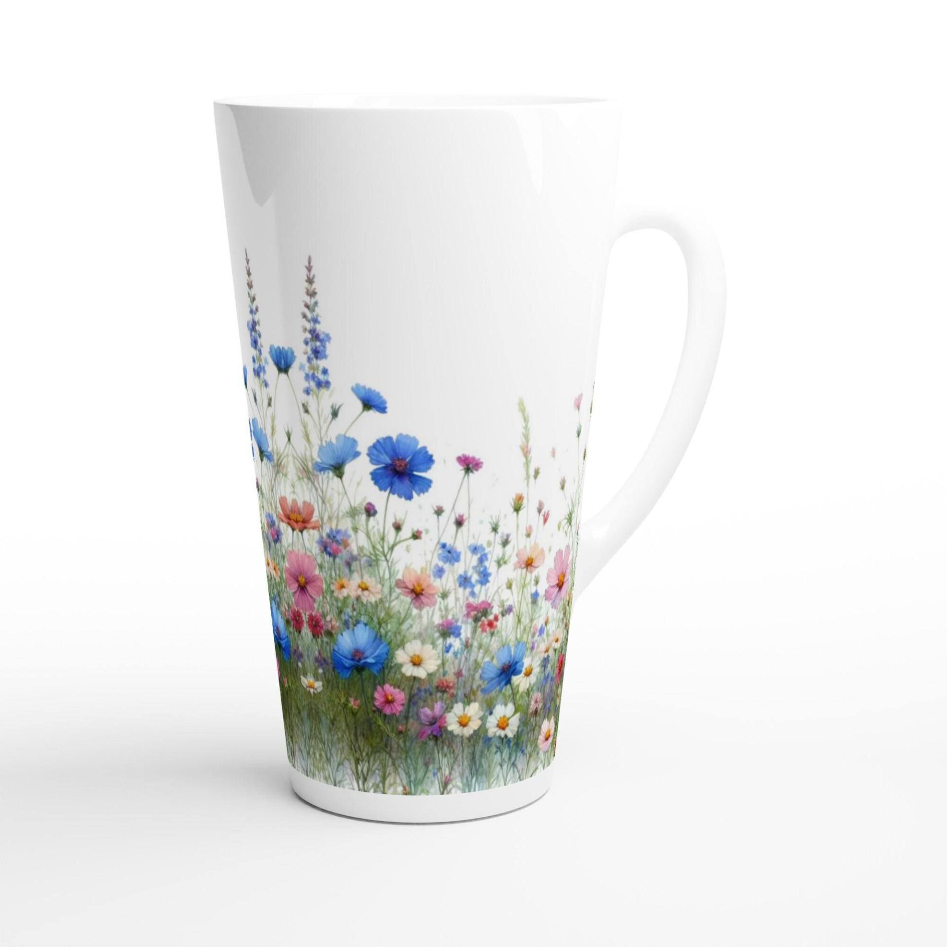 Latte 17oz Ceramic Mug - Coffee or Tea Cup, Extra Tall