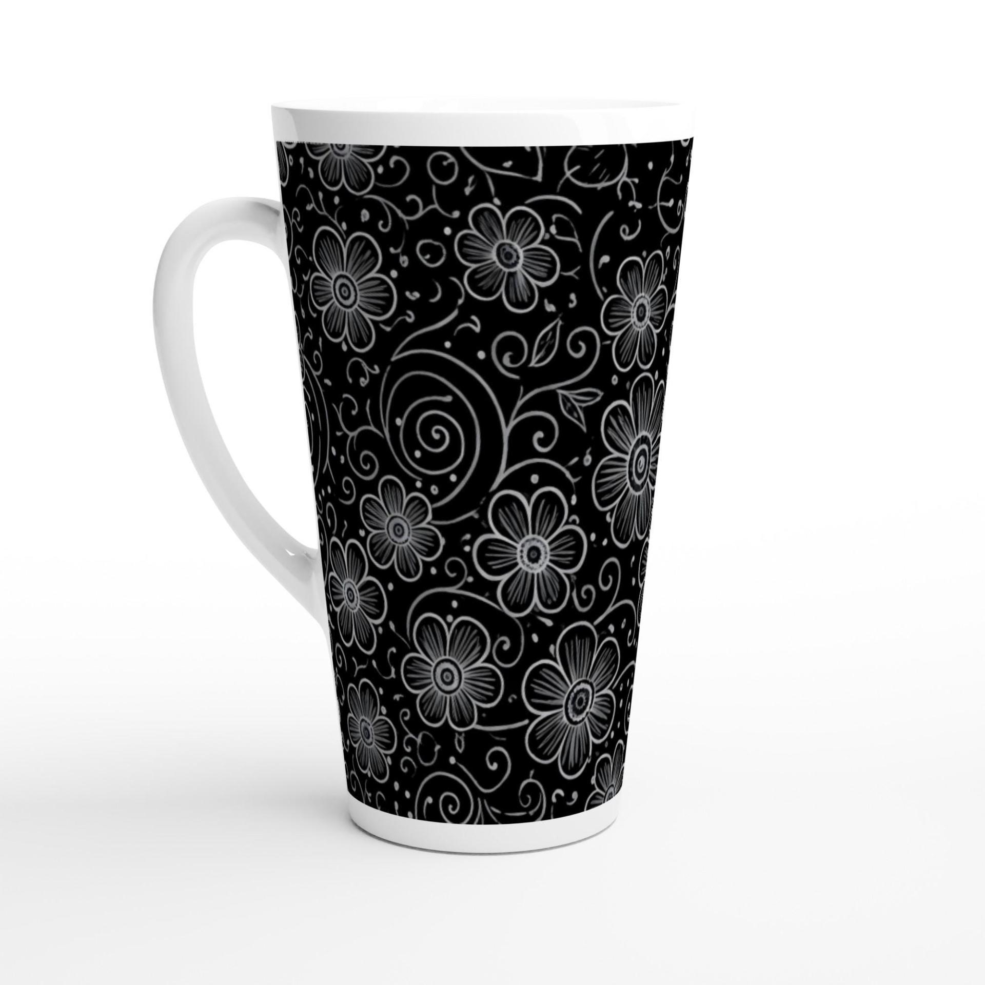 Latte 17oz Ceramic Mug - Coffee or Tea Cup, Extra Tall