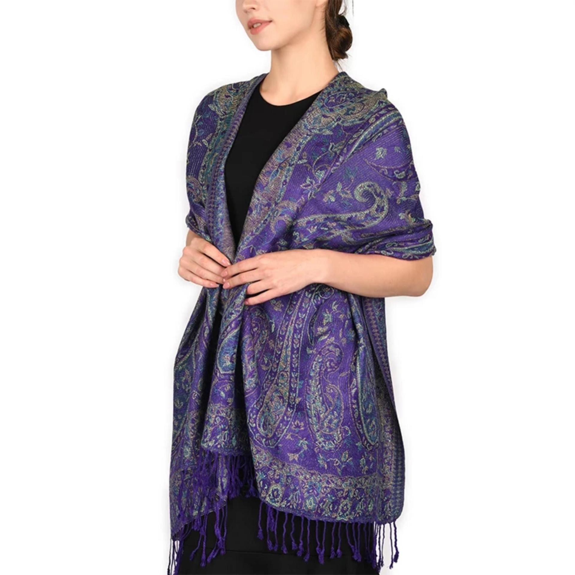 Multiple Colors, Soft Pashmina Shawl & Scarf, Sarong or Head Wraps