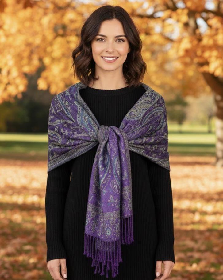 Multiple Colors, Soft Pashmina Shawl & Scarf, Sarong or Head Wraps