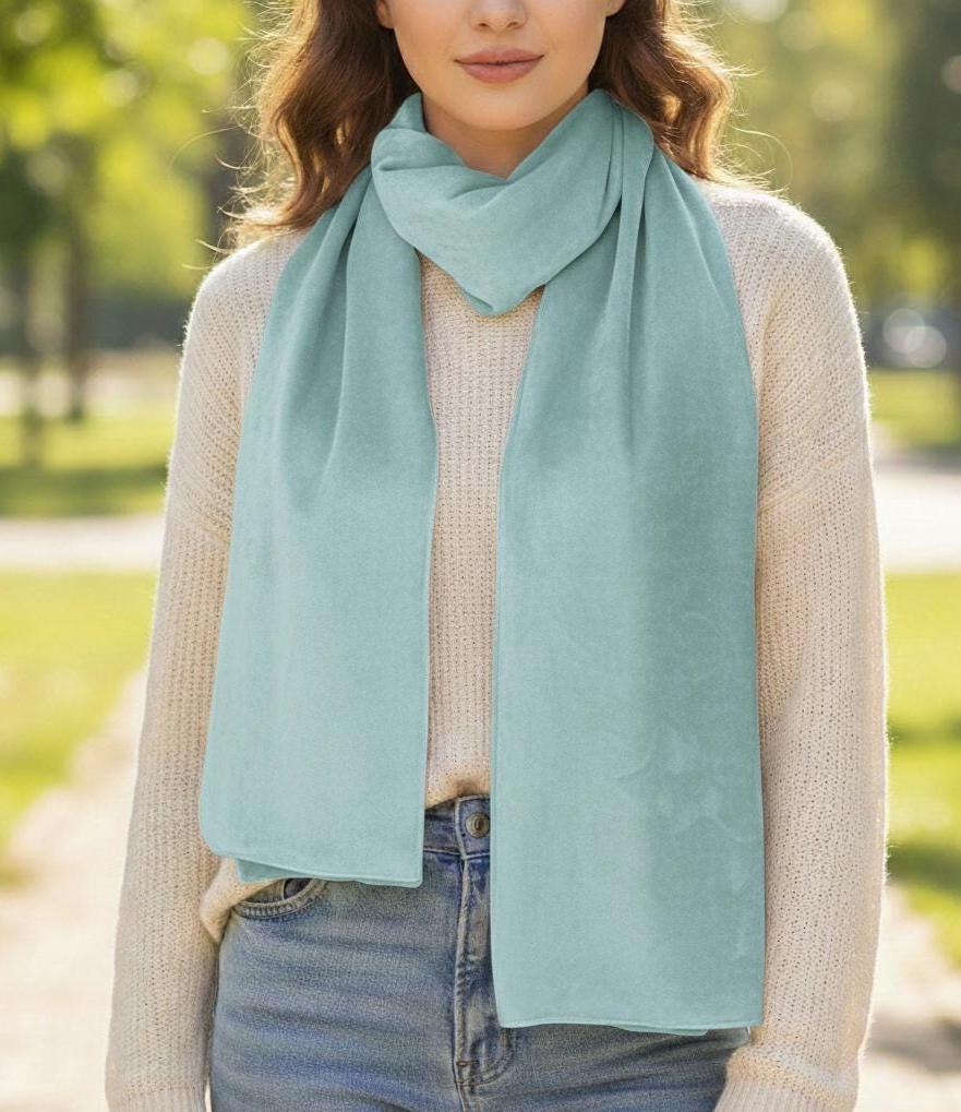 Velvet Scarf - Multiple Colors - Super Soft Scarf
