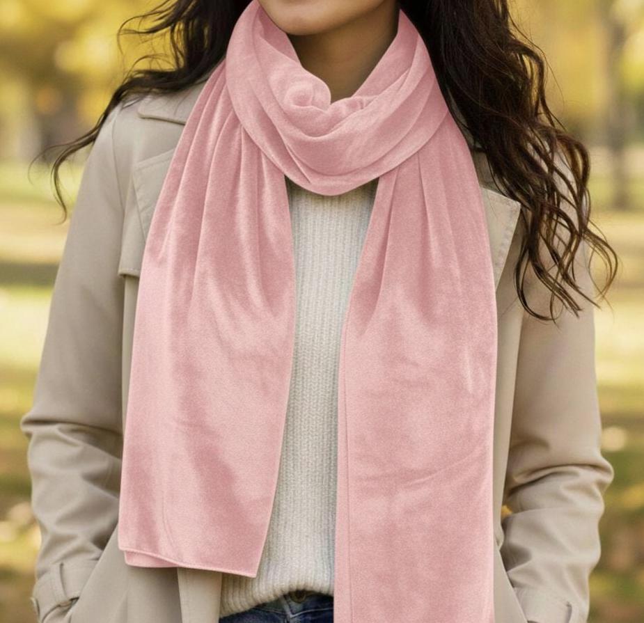 Velvet Scarf - Multiple Colors - Super Soft Scarf