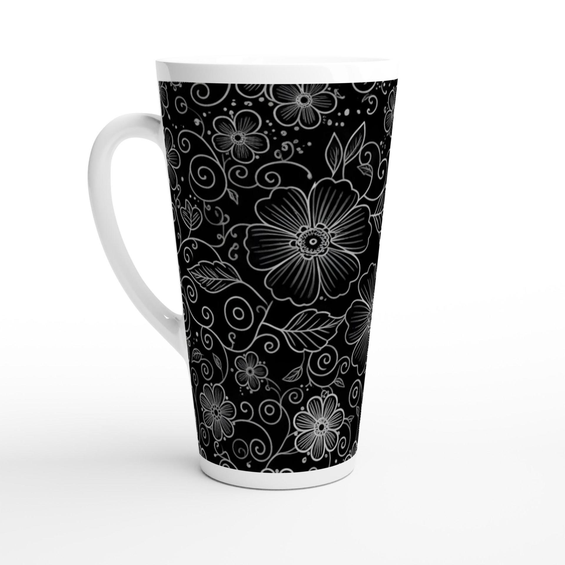 Latte 17oz Ceramic Mug - Coffee or Tea Cup, Extra Tall