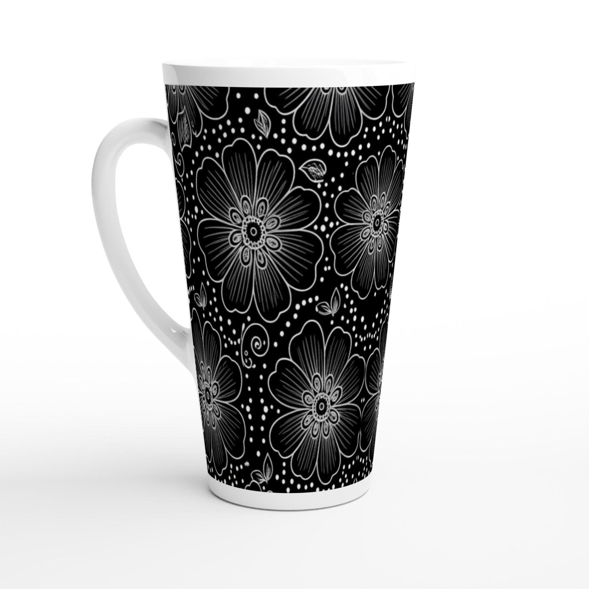 Latte 17oz Ceramic Mug - Coffee or Tea Cup, Extra Tall