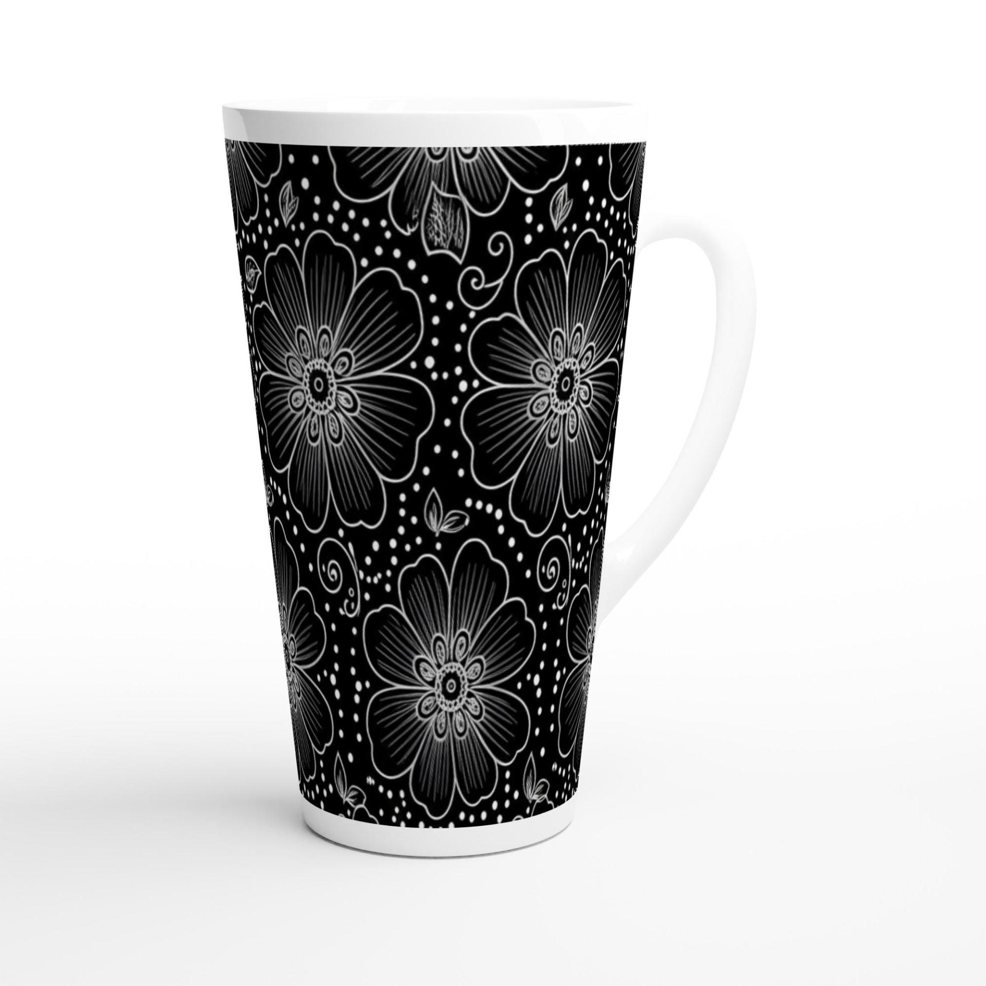 Latte 17oz Ceramic Mug - Coffee or Tea Cup, Extra Tall