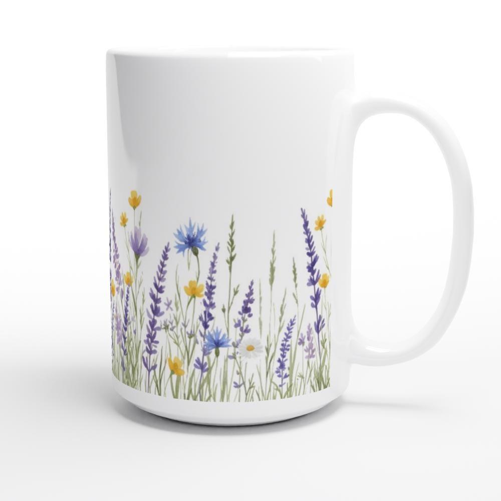 Floral Cups -  Large and Small Ceramic Mugs