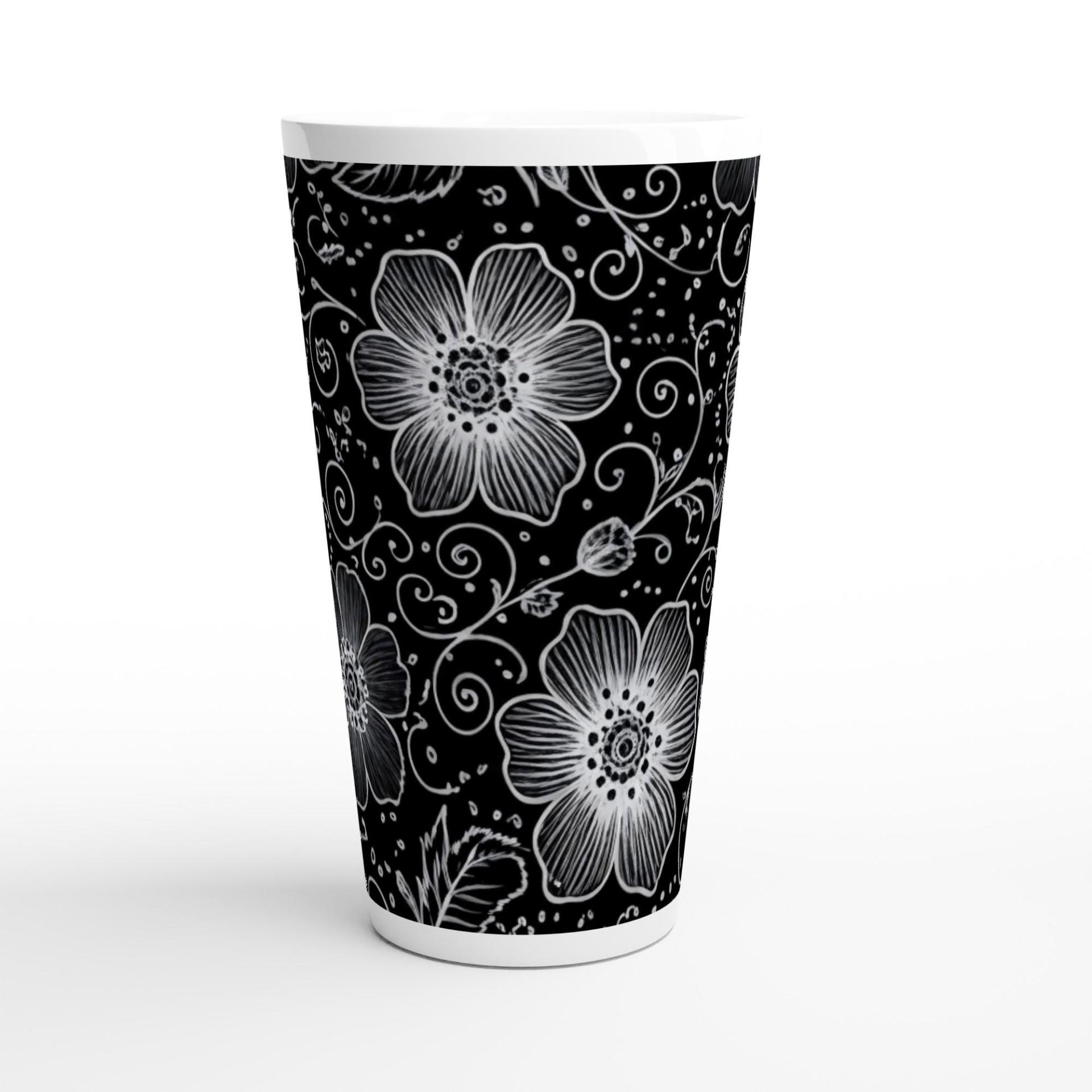 Latte 17oz Ceramic Mug - Coffee or Tea Cup, Extra Tall